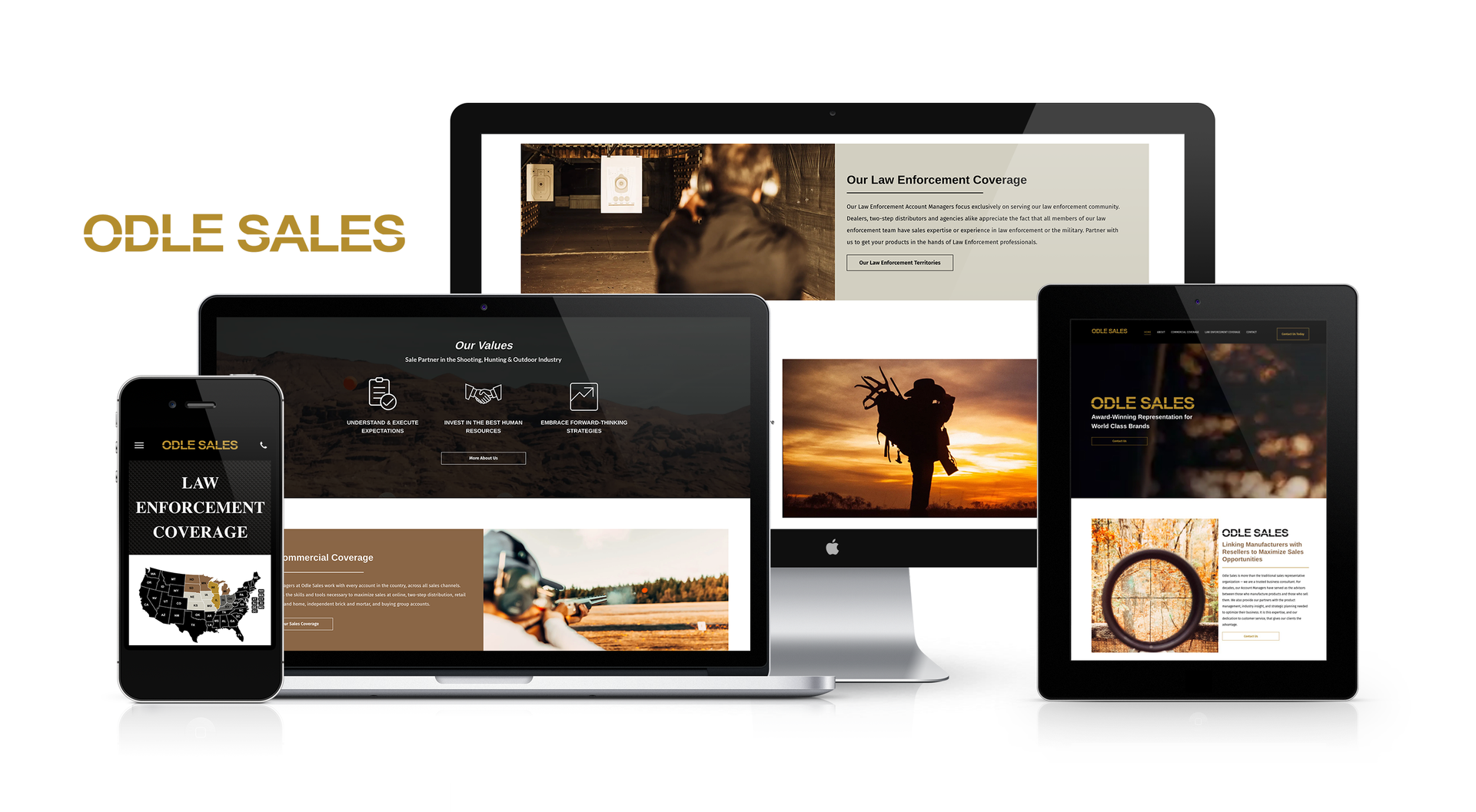 The New Website for Odle Sales Is the Work of Lift Division, a Mid-Missouri Web Marketing Firm.