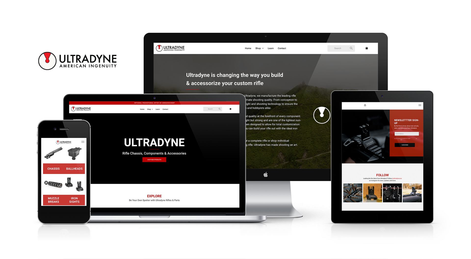 E-Commerce for Ultradyne Is Courtesy of Missouri Marketing Agency Lift Division