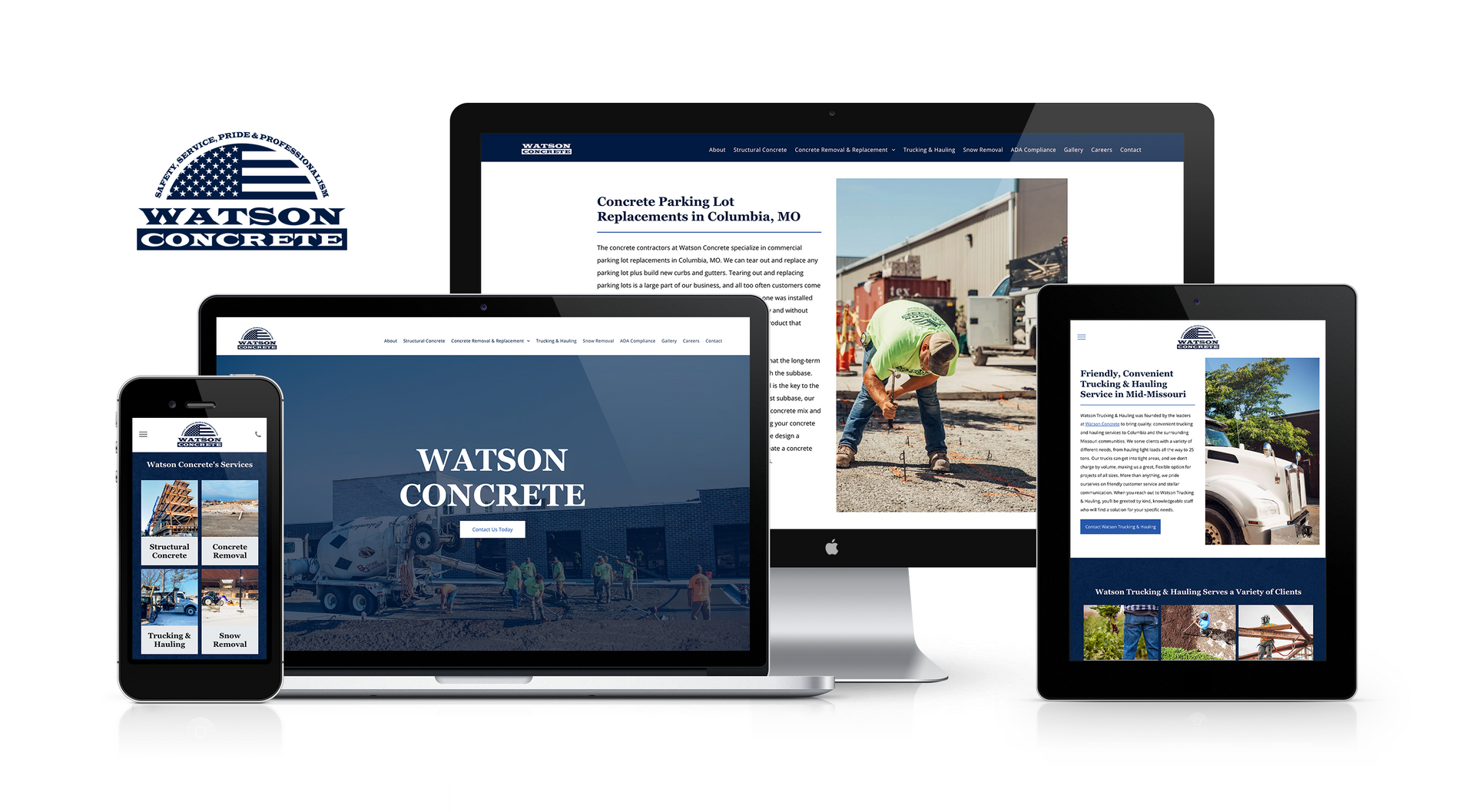 Missouri Marketing Agency Lift Division Helped Watson Concrete With Their Website