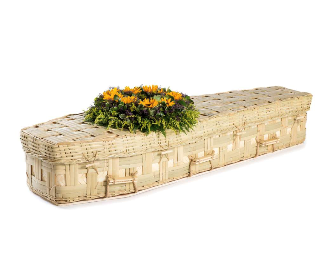 Bamboo eco friendly coffin 2