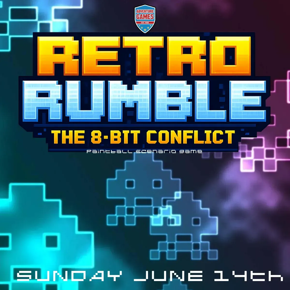 Icons2020 Rumble Retro Rumble Scenario Game | AG Paintball NH