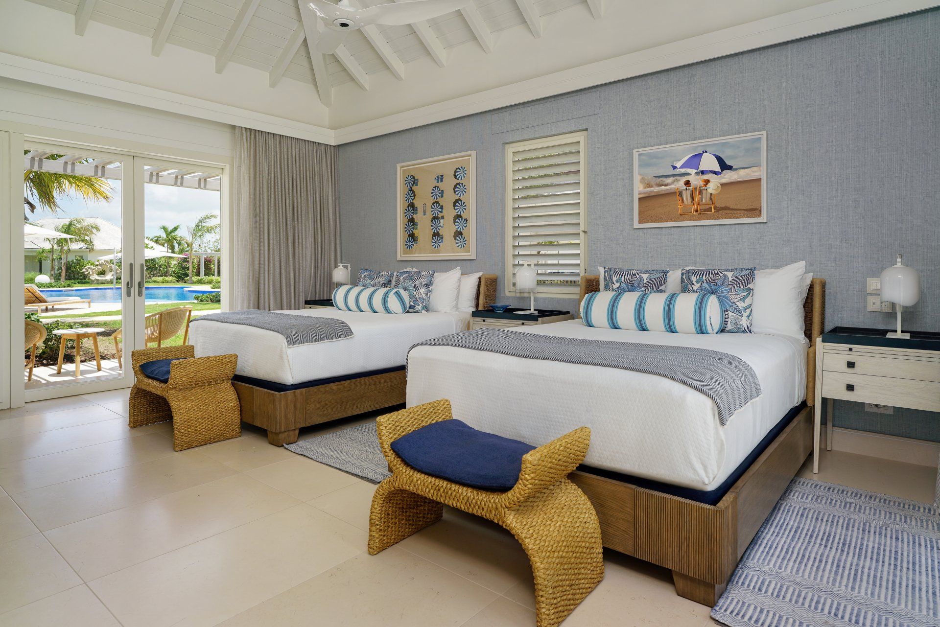 Tŷ Compton Jumby Bay island Two Bedroom Cottages