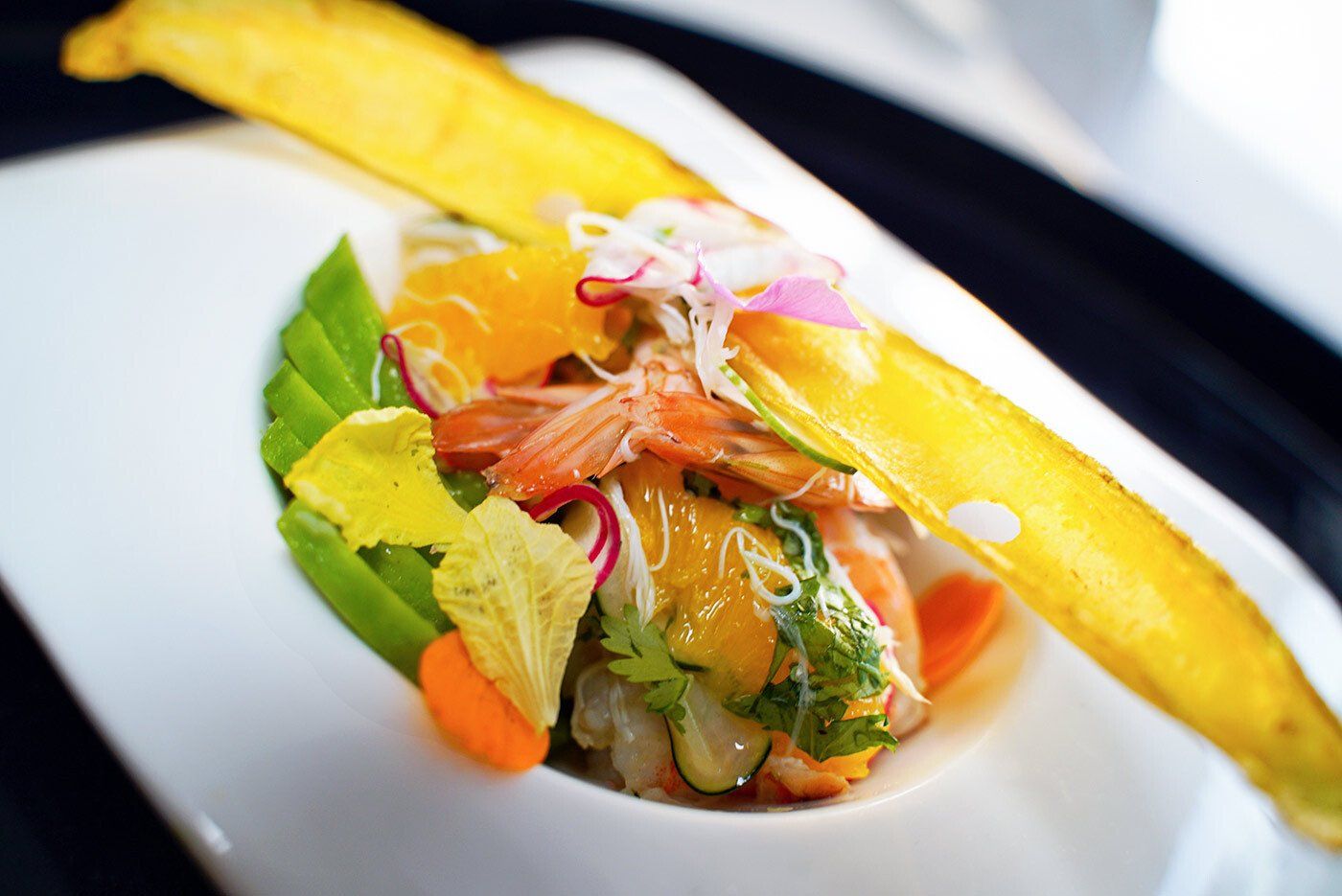 Tŷ Compton Jumby Bay island  culinary