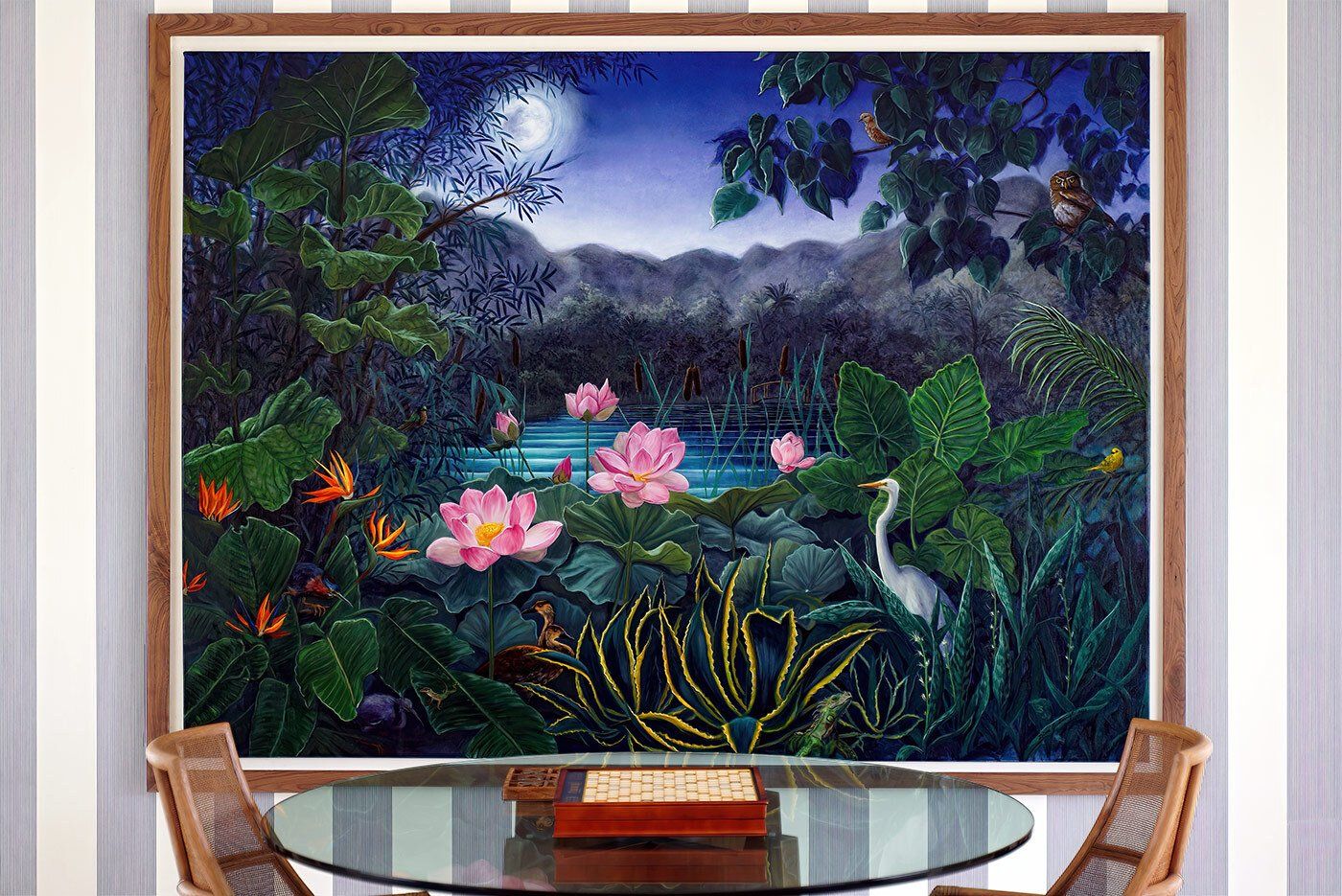 Tŷ Compton Jumby Bay Island den