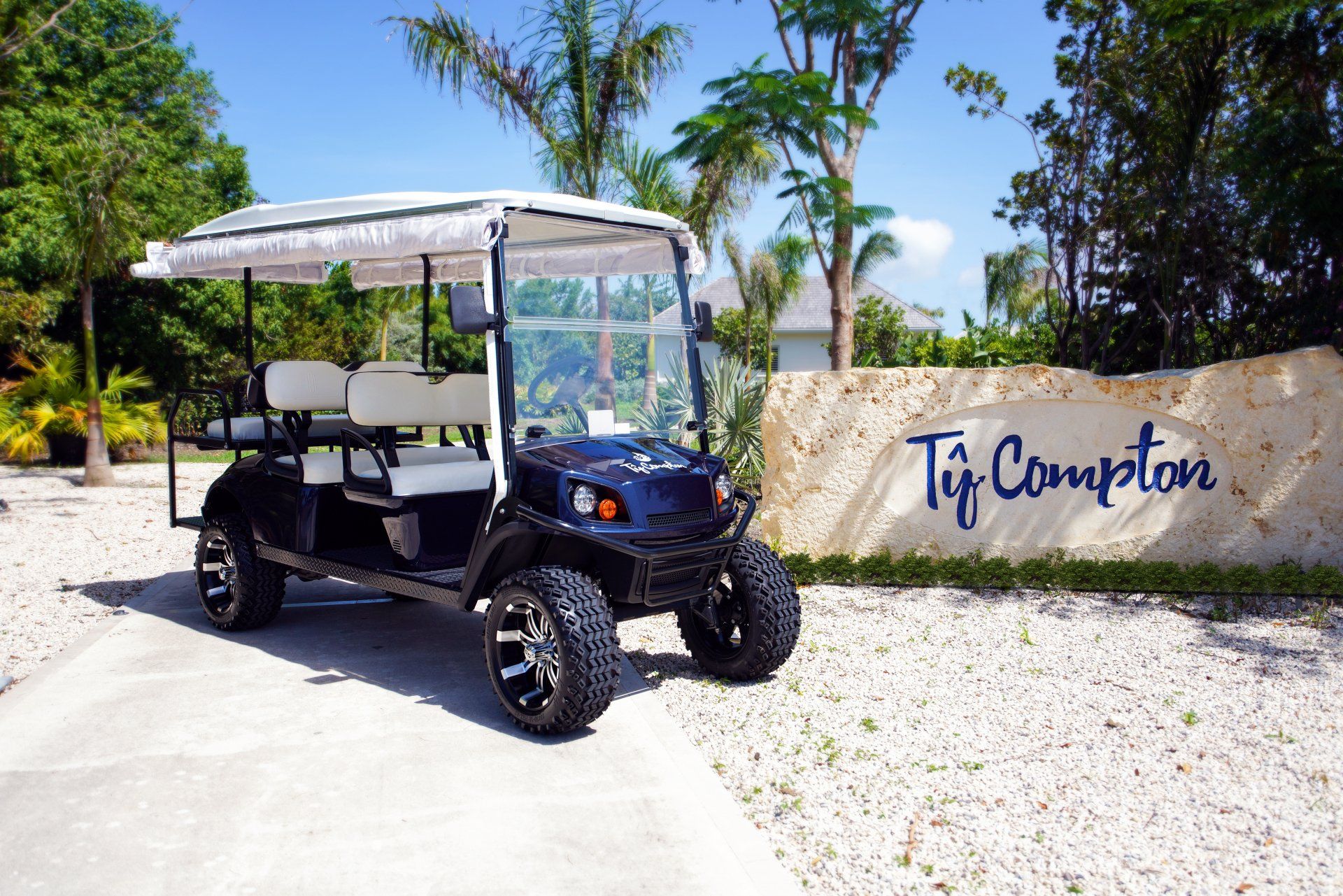 Tŷ Compton Jumby Bay Island Entrance & Sense of Arrival