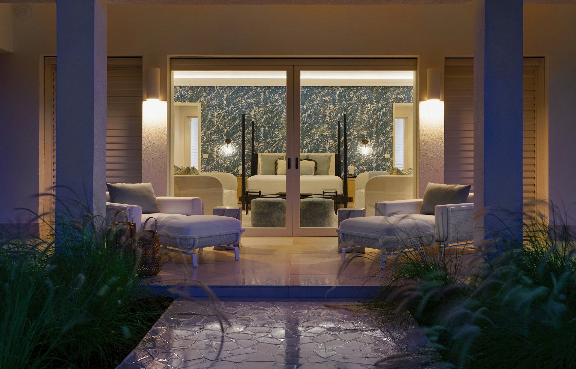 Tŷ Compton Jumby Bay island Gardenia Suite