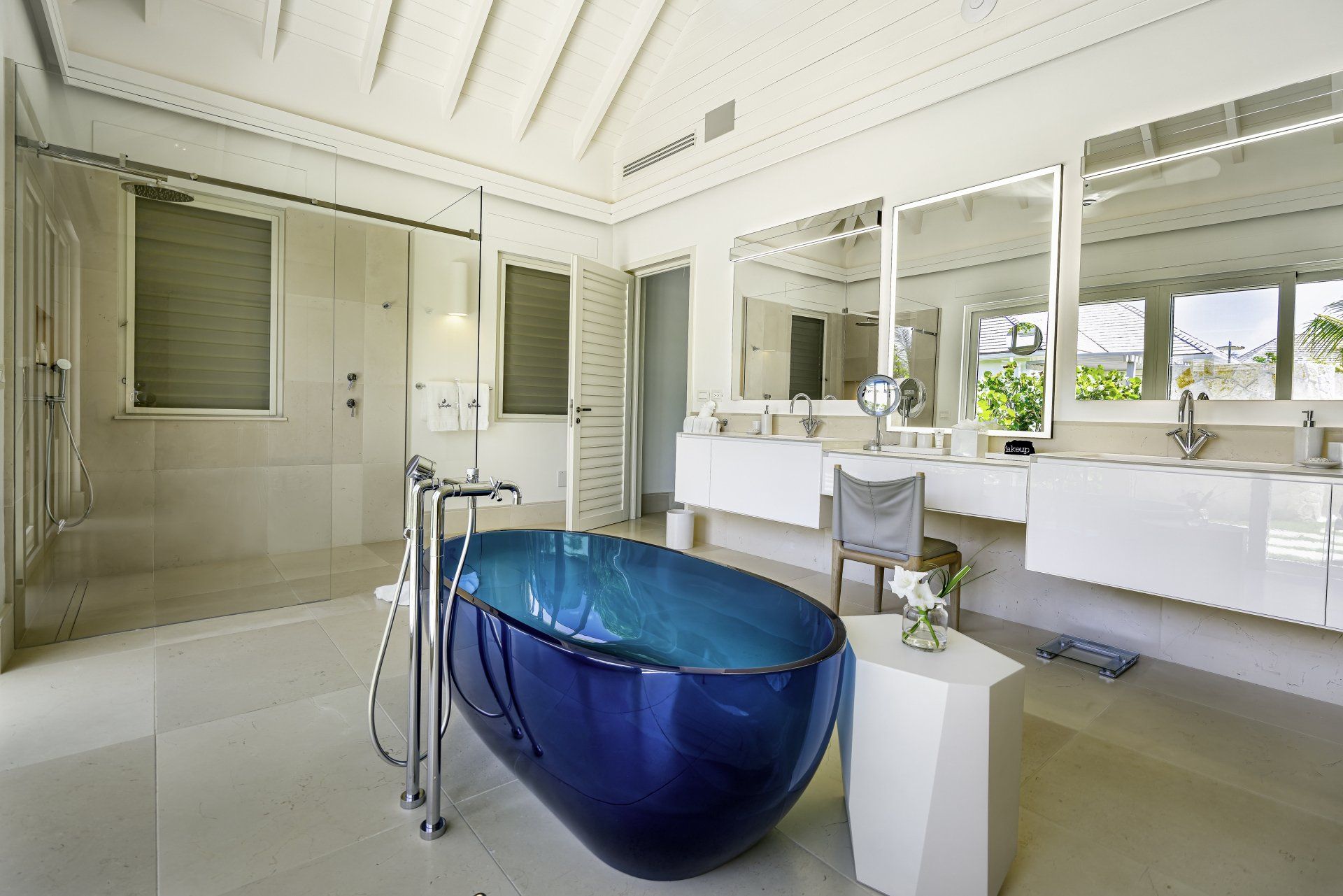 Tŷ Compton Jumby Bay island Jasmine Suite bath