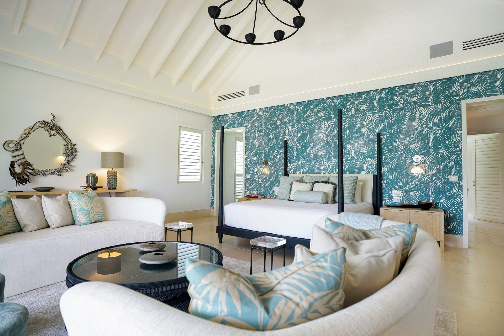 Tŷ Compton Jumby Bay island Gardenia Suite