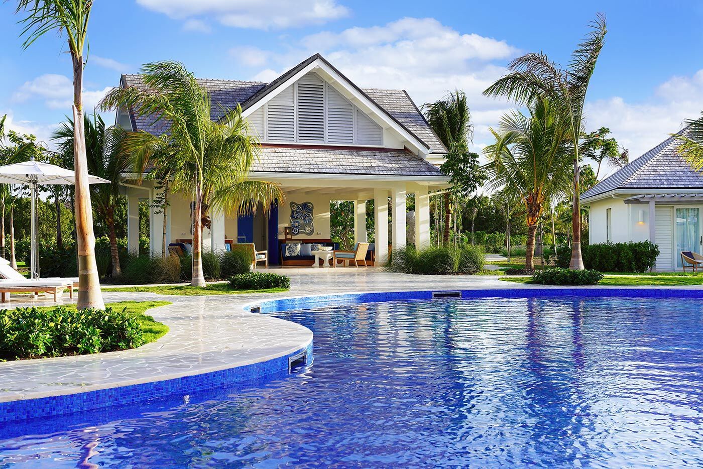 Tŷ Compton Jumby Bay island Pool House