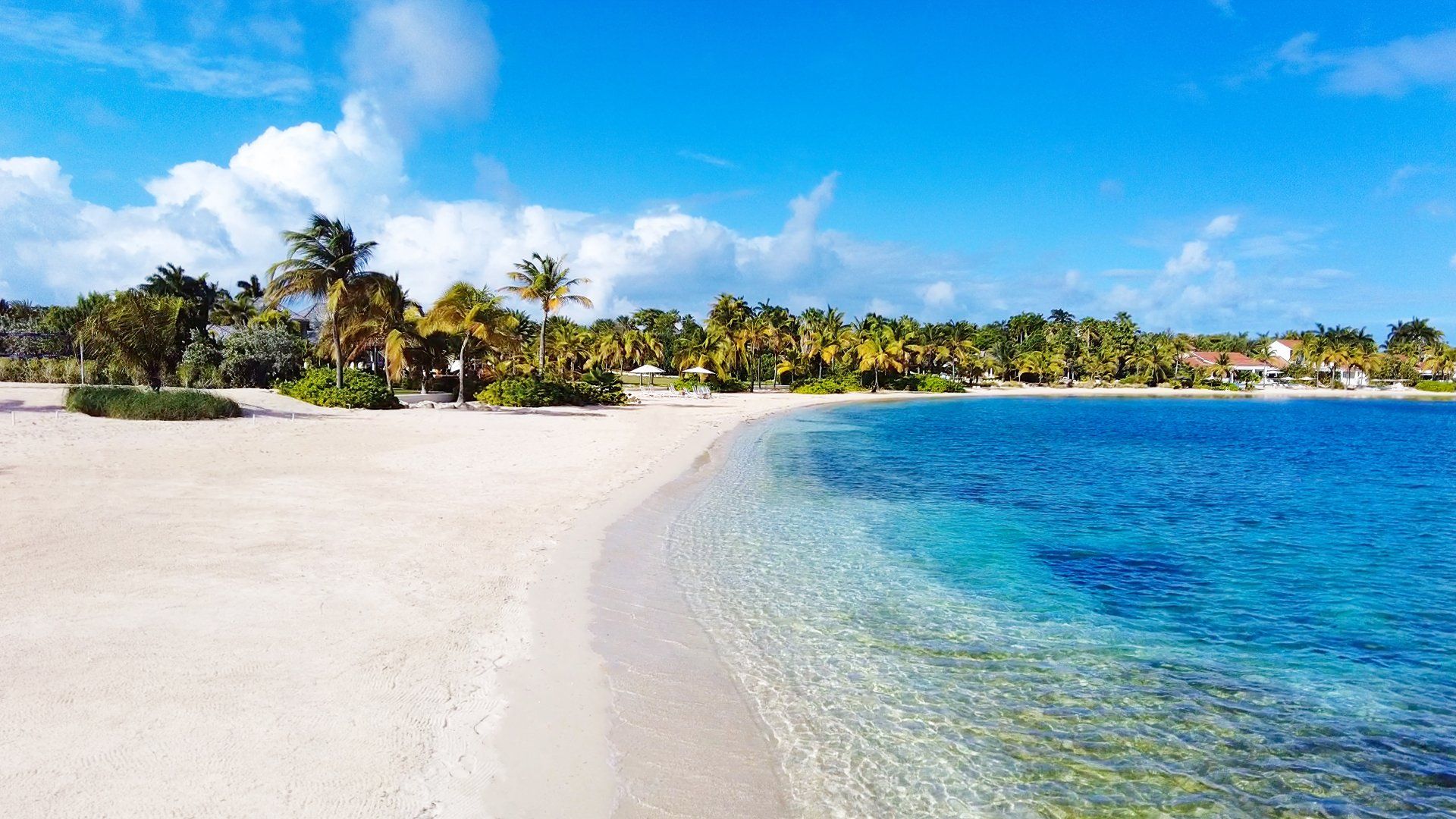 Tŷ Compton Jumby Bay Island  beach