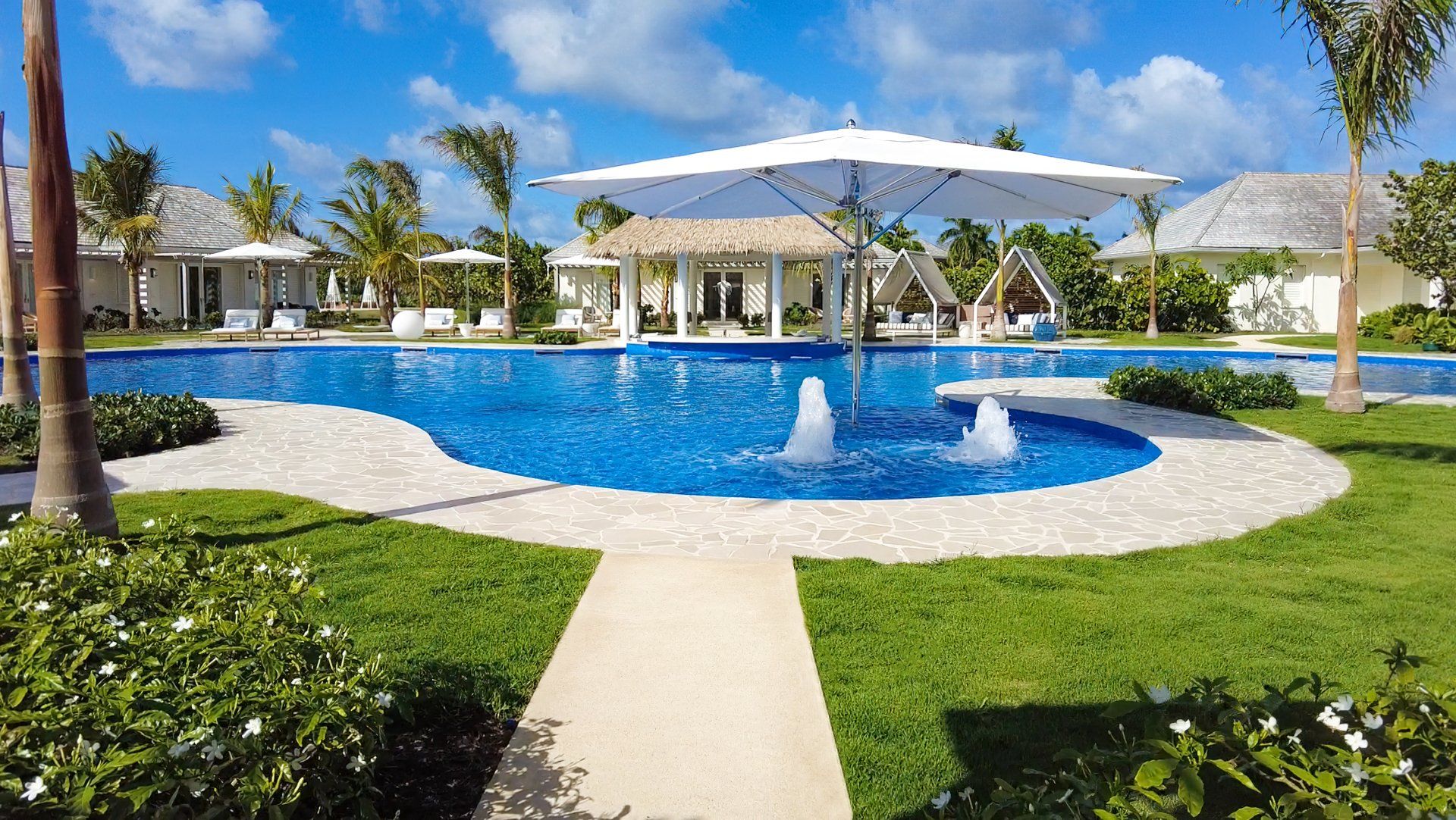 Tŷ Compton Jumby Bay Island Pool Deck