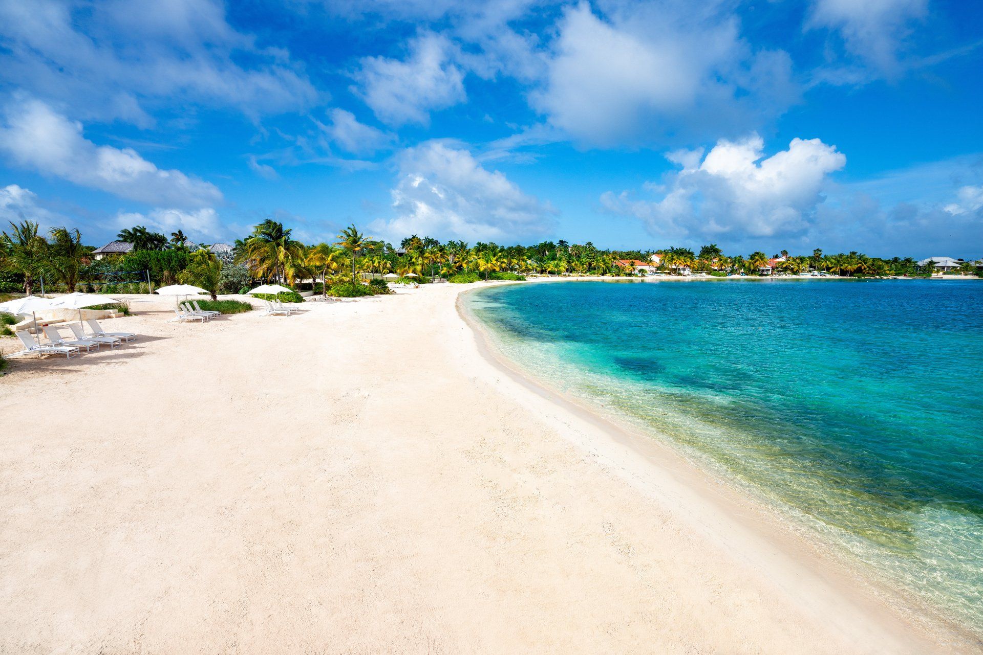 Tŷ Compton Jumby Bay Island  beach, Antigua