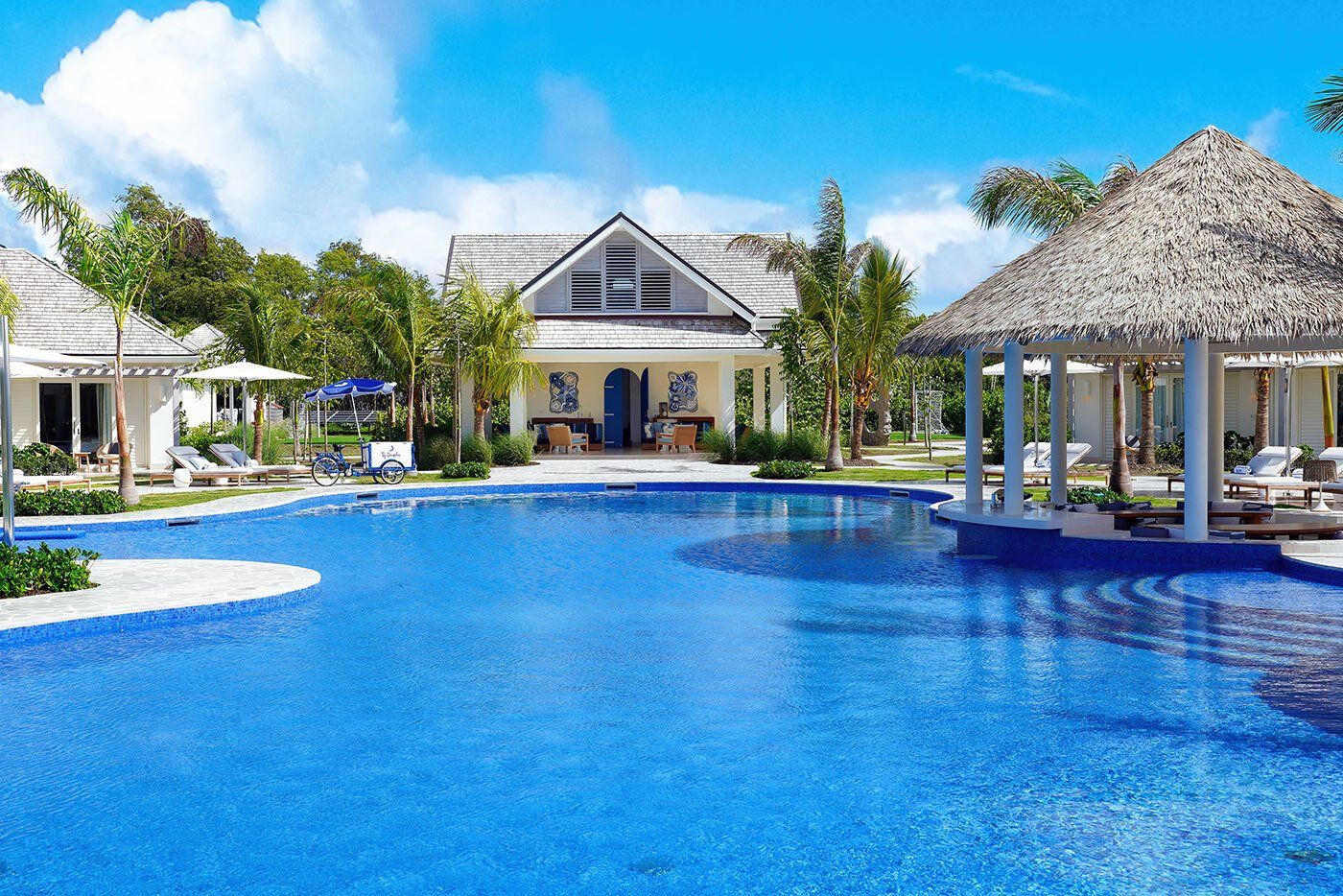 Tŷ Compton Jumby Bay island Pool House