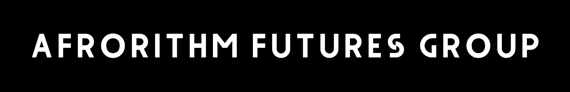 a black background with white text that says afrorithm futures group | BXB3 Corporation | Archive Solutions in CA