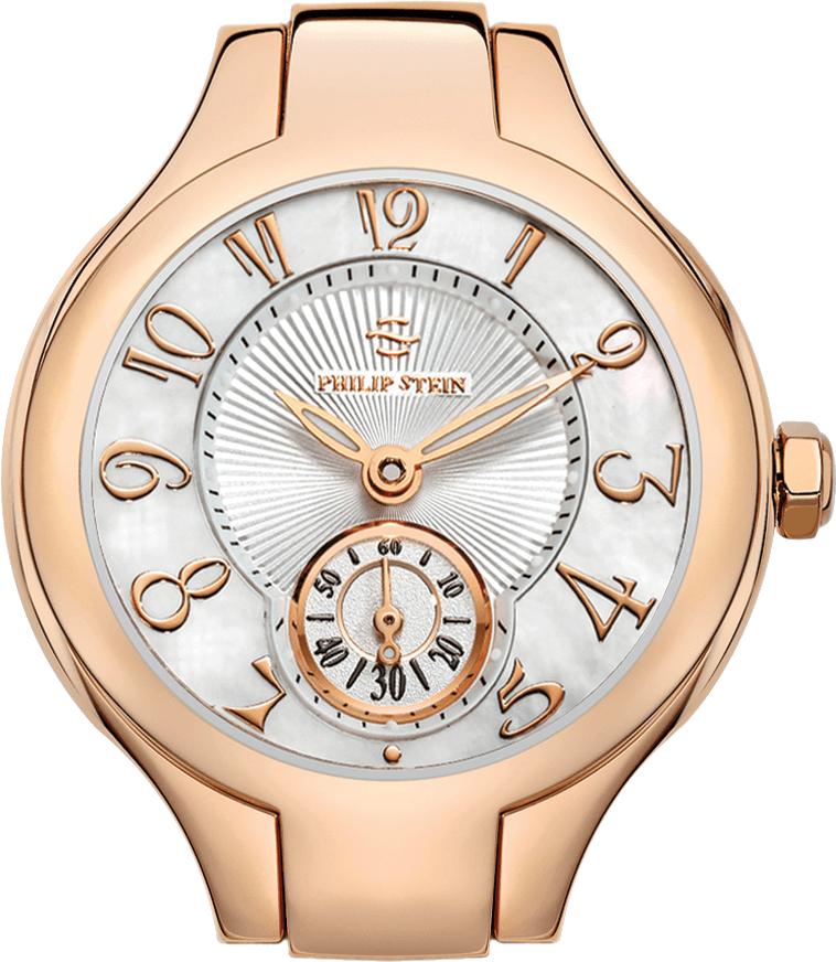 Odelia — Mini Round Rose Gold Plated Case, Fashion Mother of Pearl Dial in Tarzana, CA