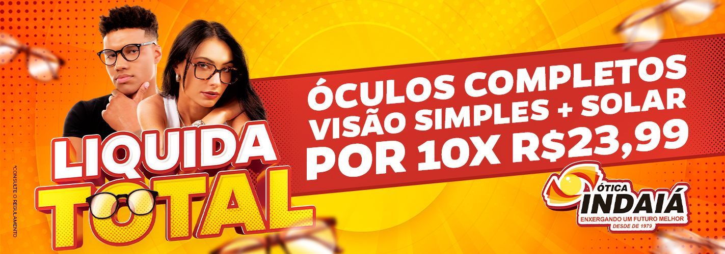 Liquida Total - Ótica Indaiá