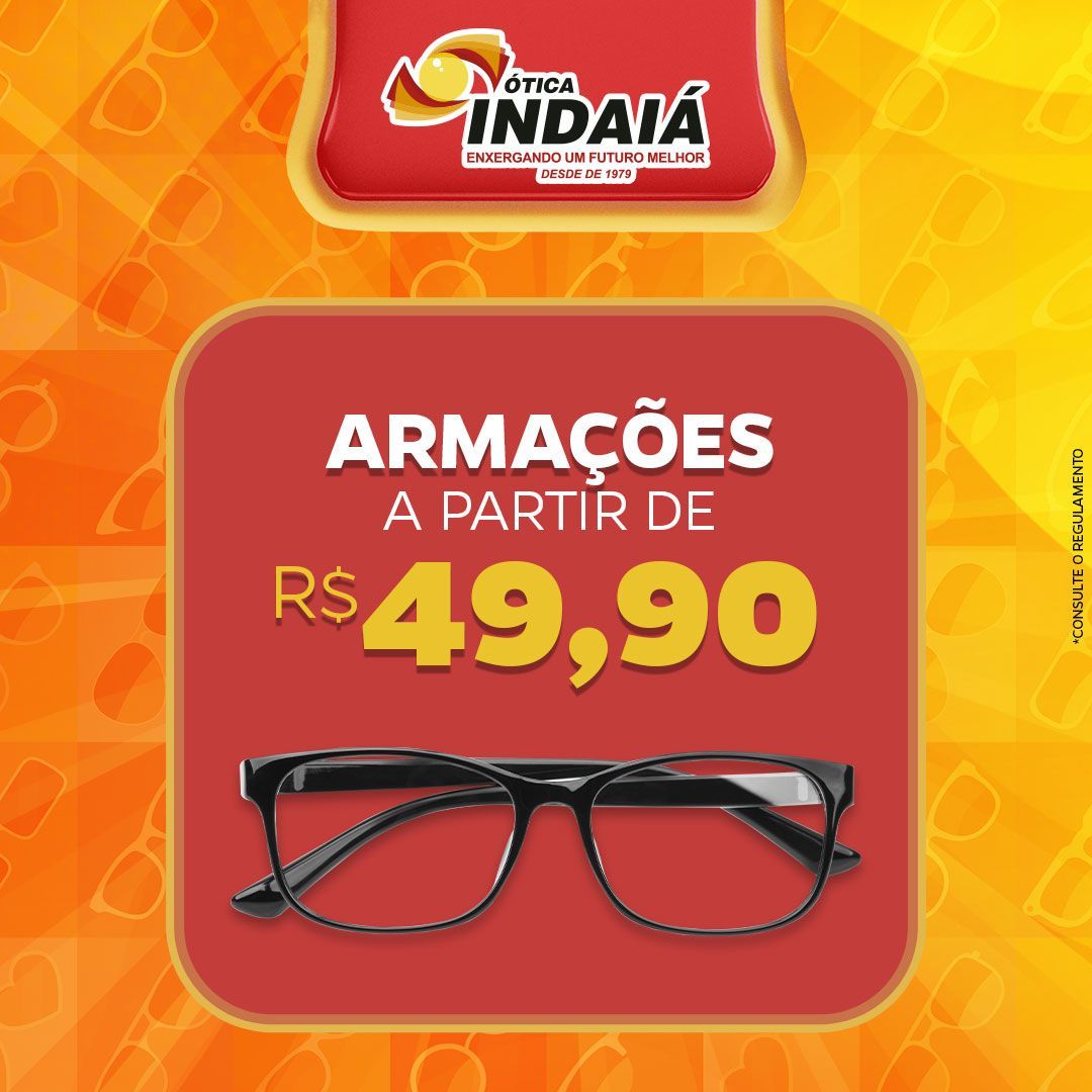 Promoção na Ótica Indaiá