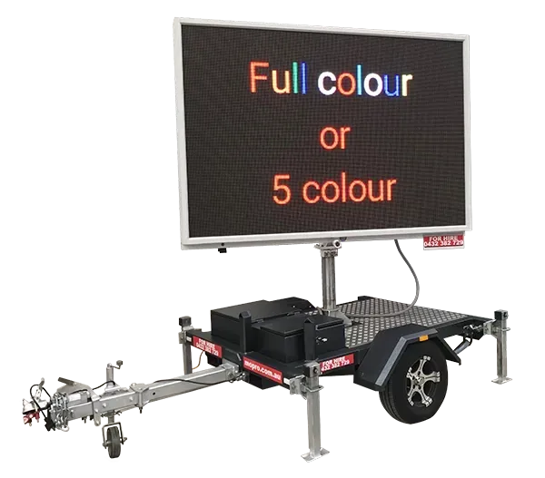 Full colour of 5 colour VMS board