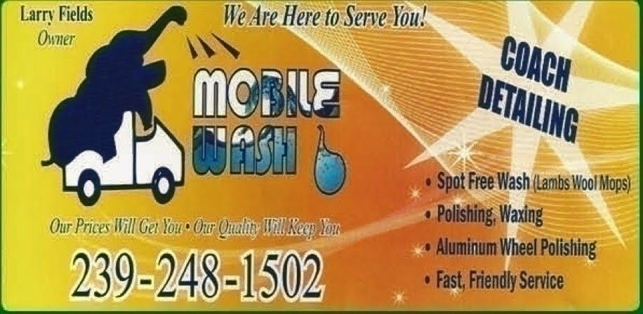 RV mobile wash