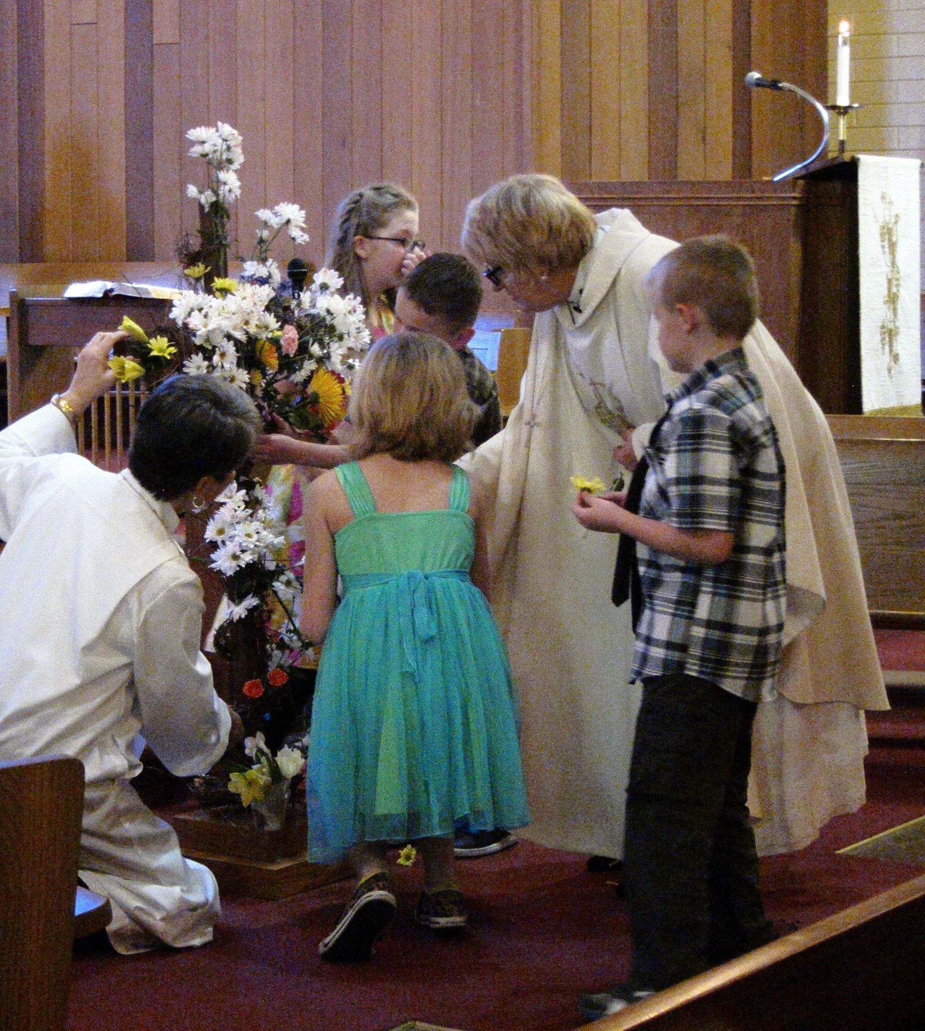 flowering the cross