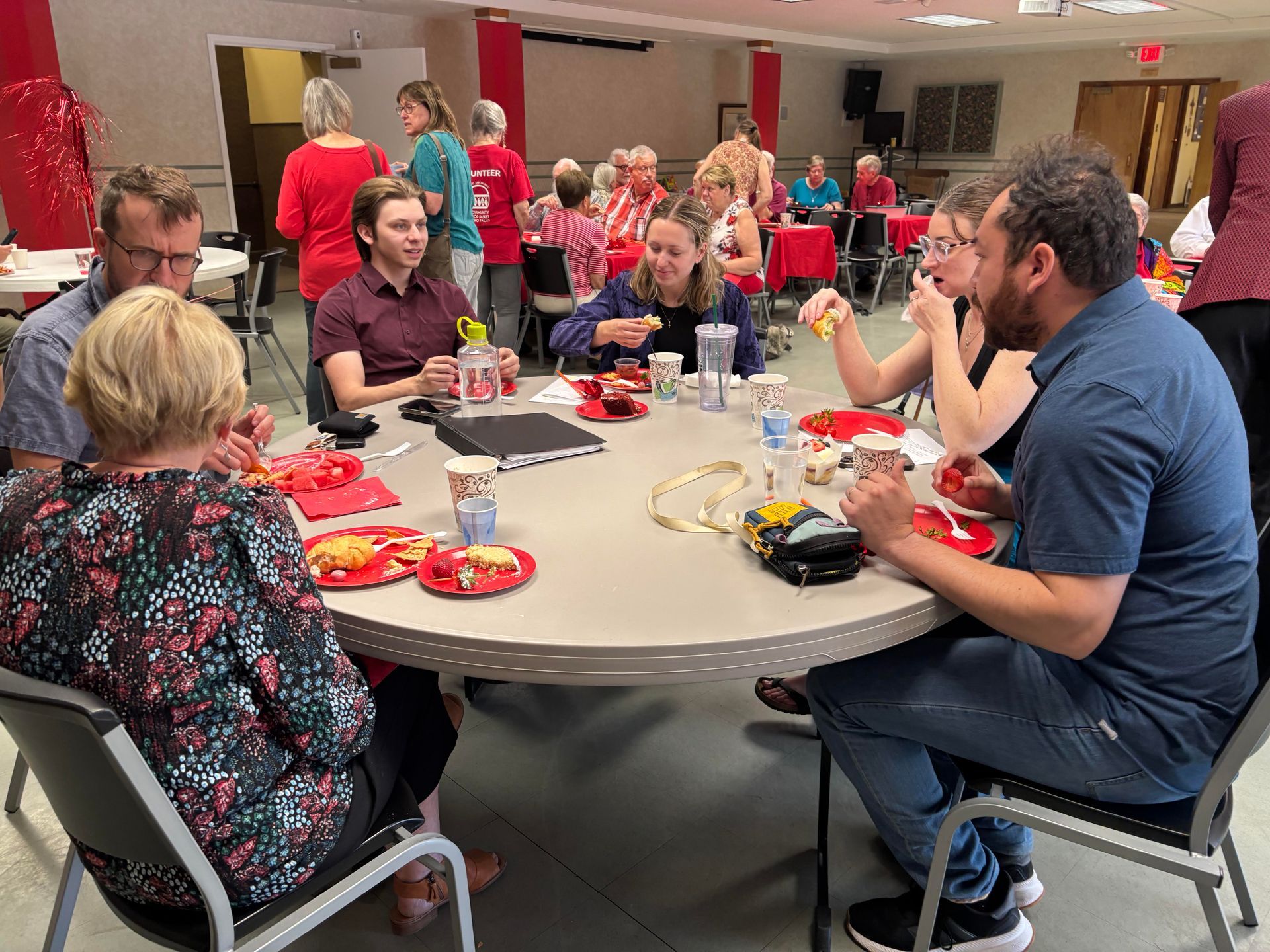 Father James reception