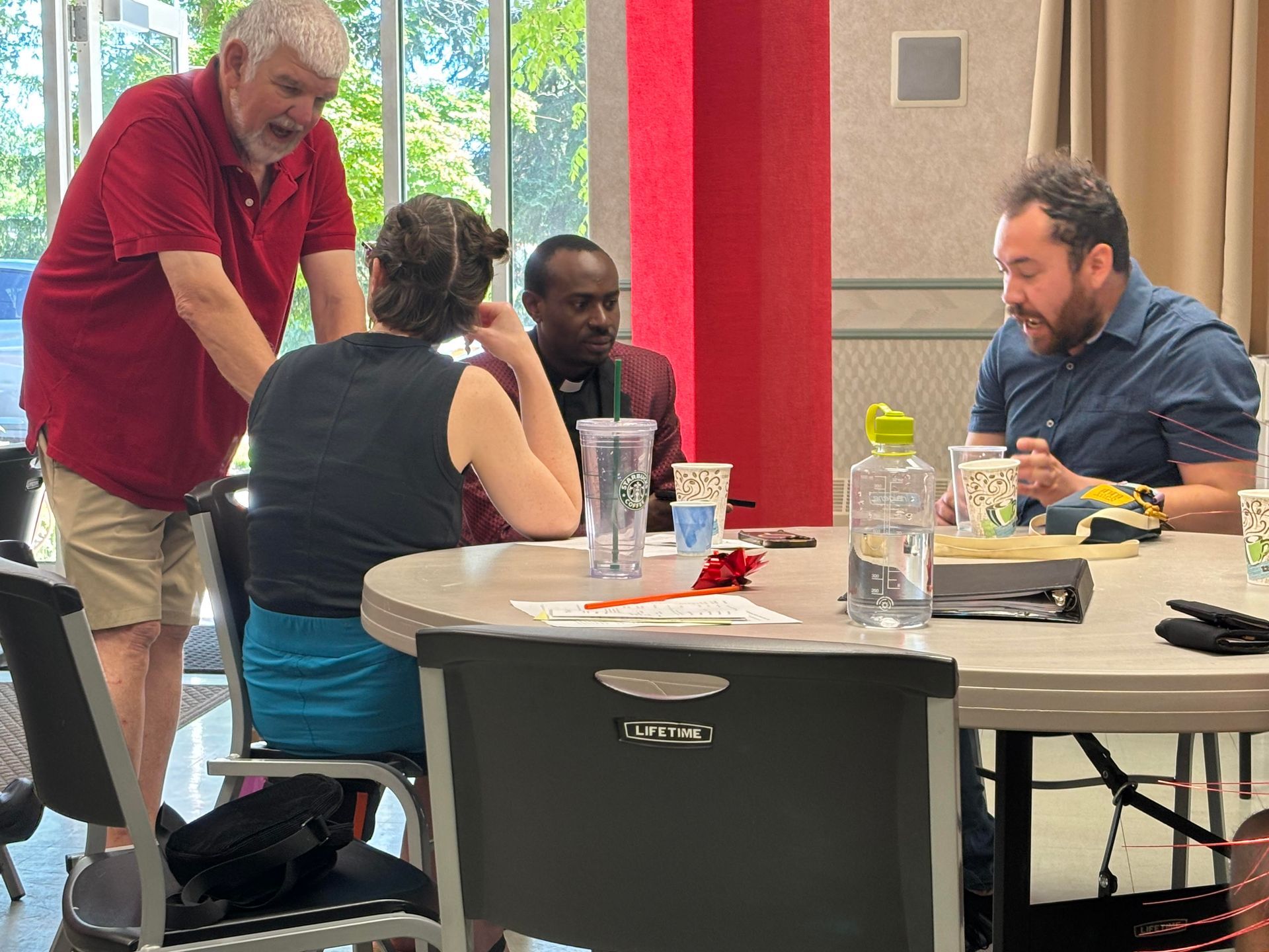 Father James reception