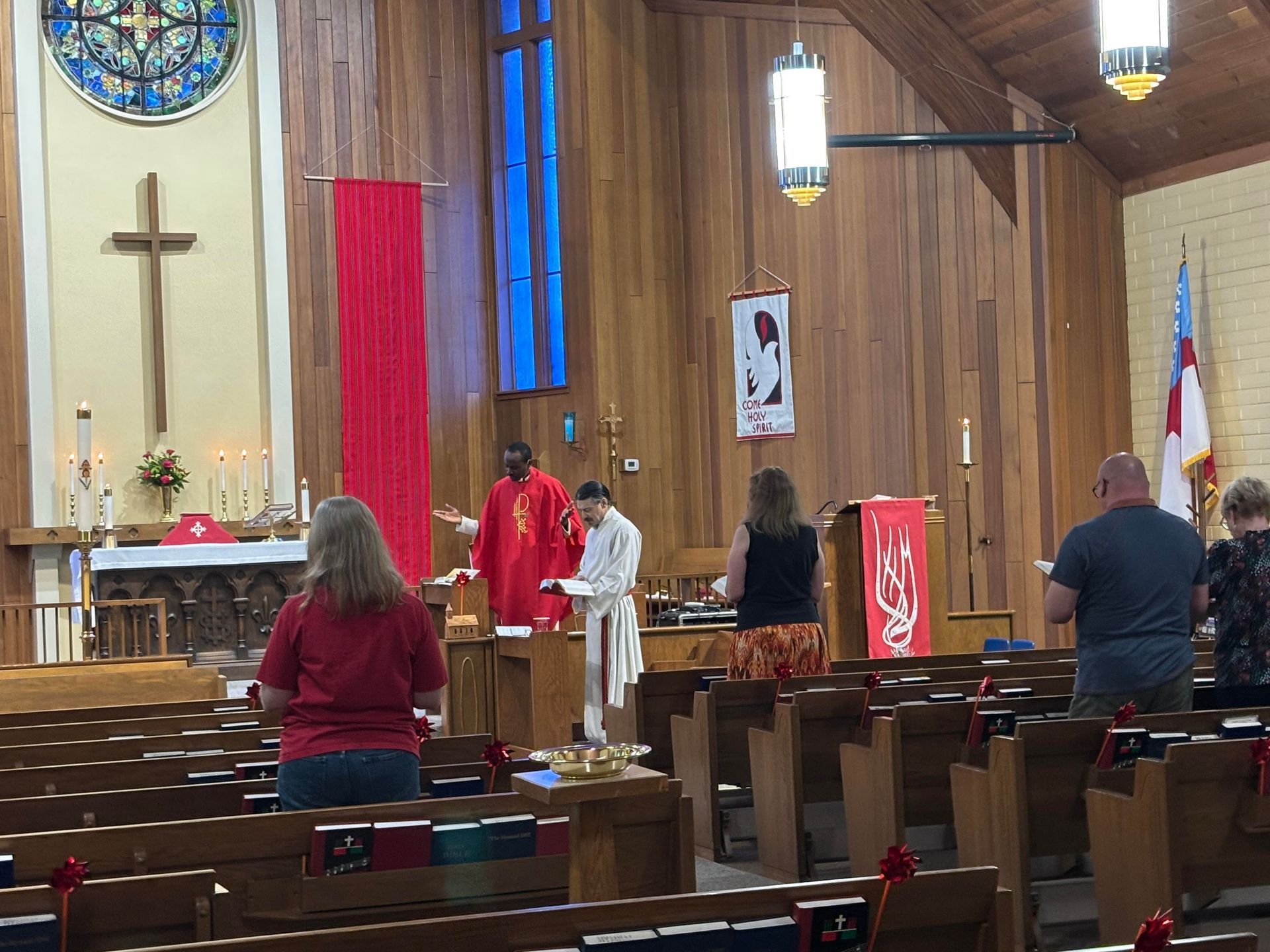 Father James reception