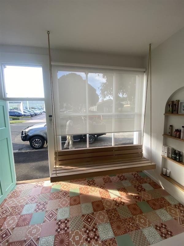 Salon with A Lot of Chairs and Mirrors — Flintoff Constructions in Charlemont, VIC