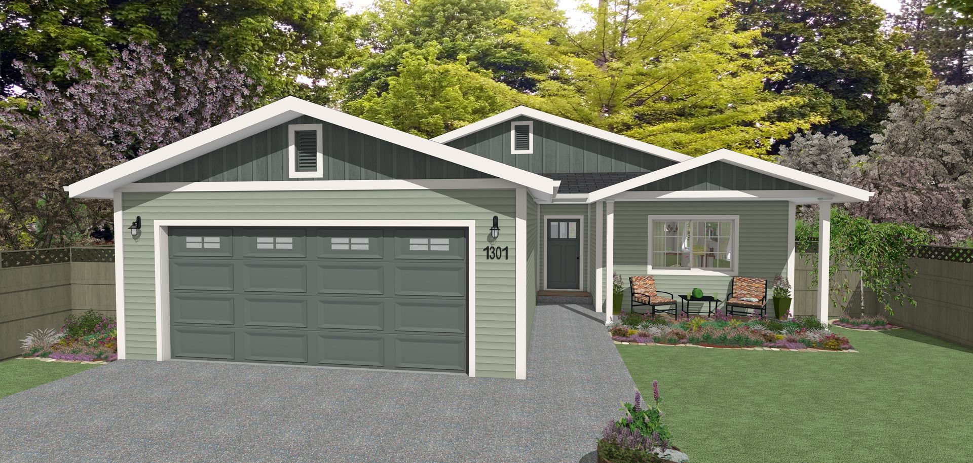 3 bedroom floor plan