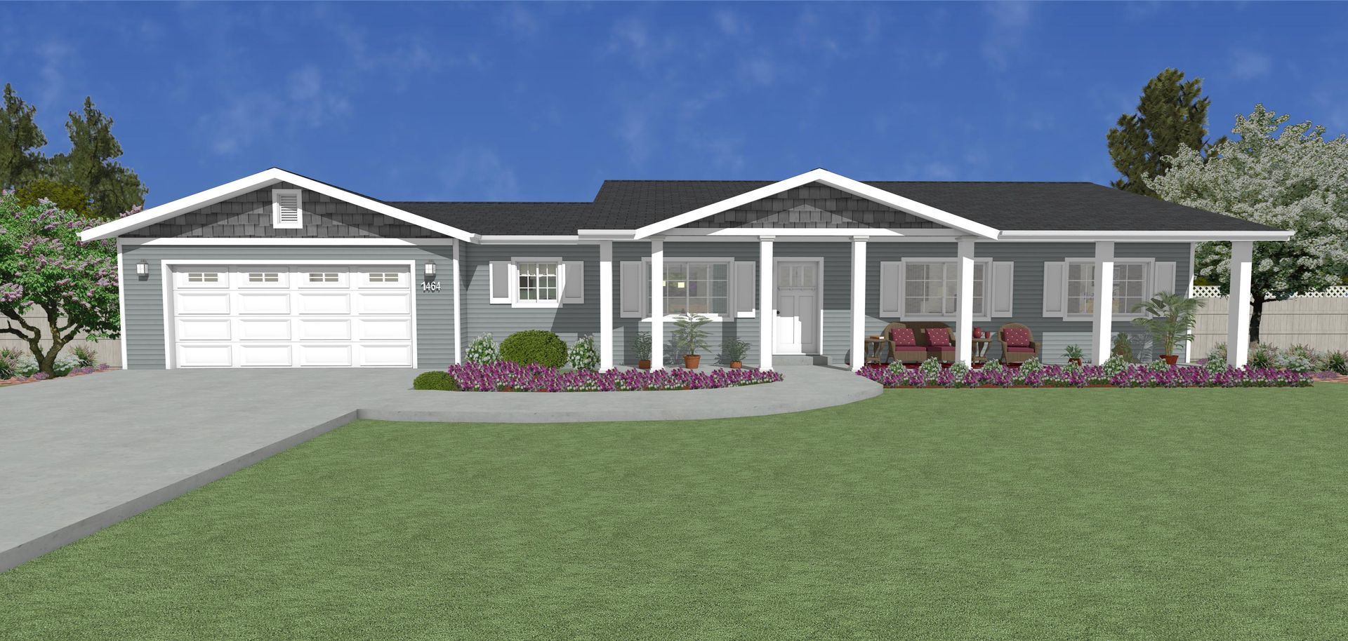 3 bedroom floor plan