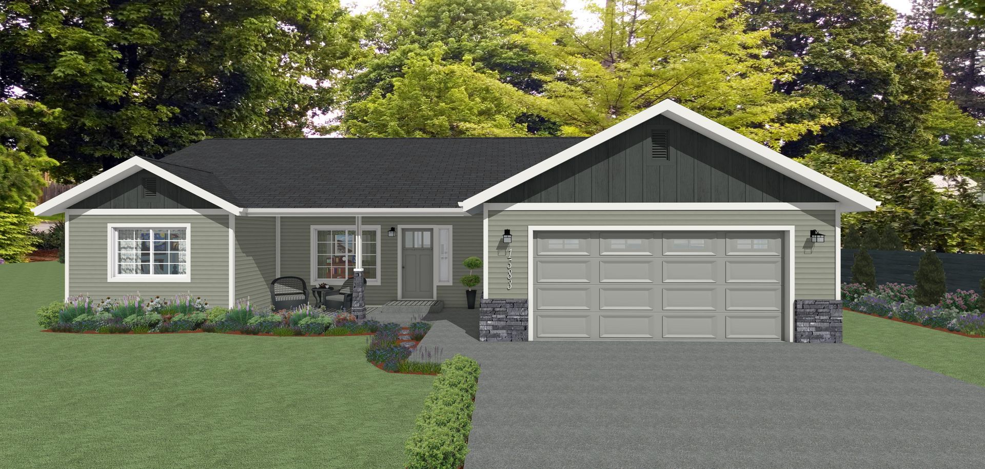 3 bedroom floor plan