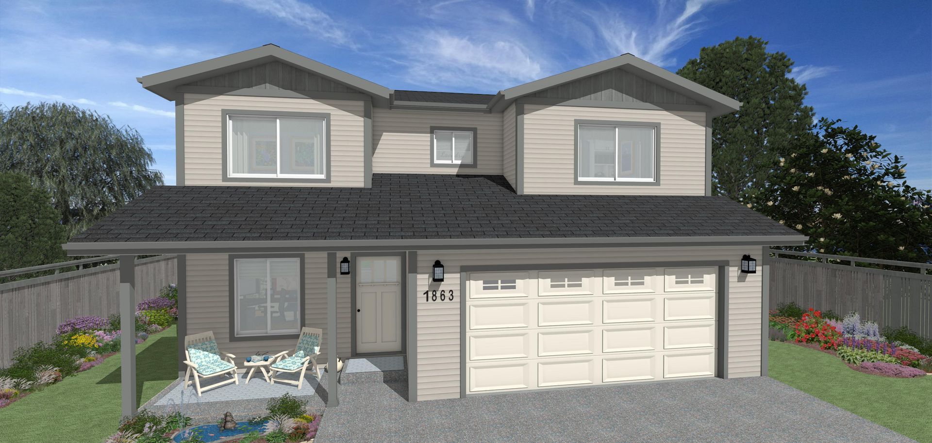 3 bedroom floor plan