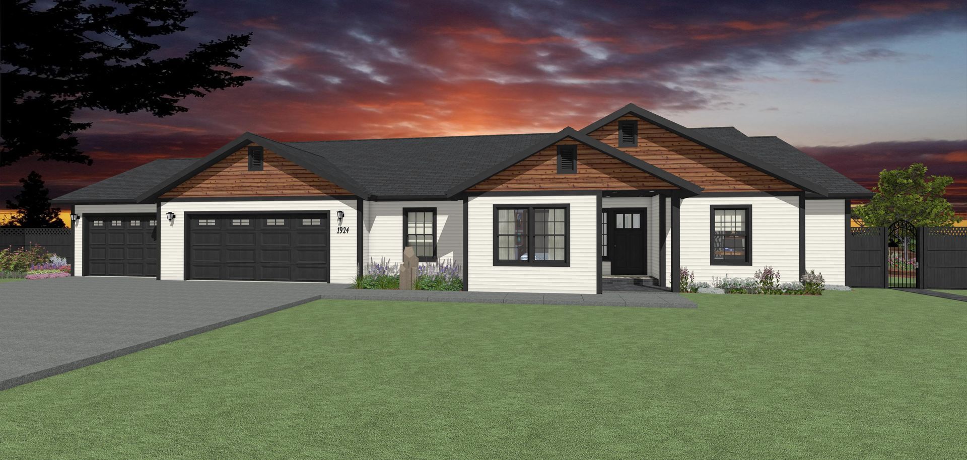 3 bedroom floor plan