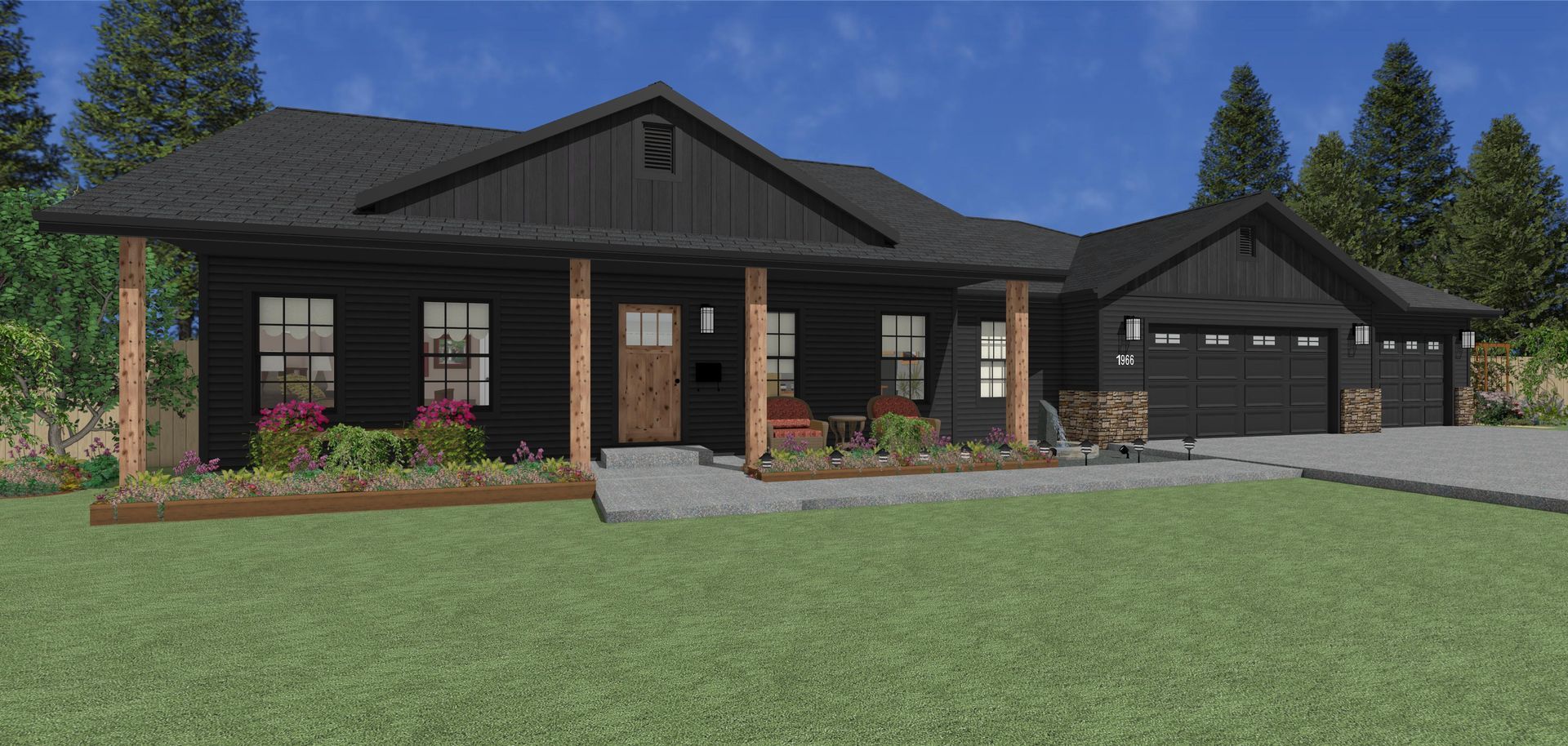 3 bedroom floor plan