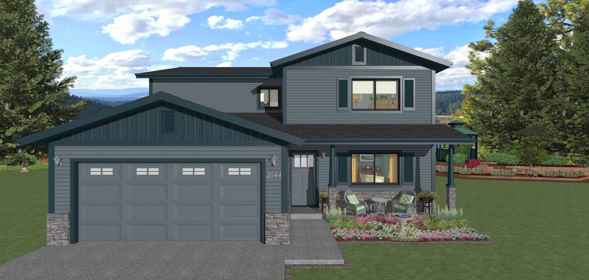 3 bedroom floor plan