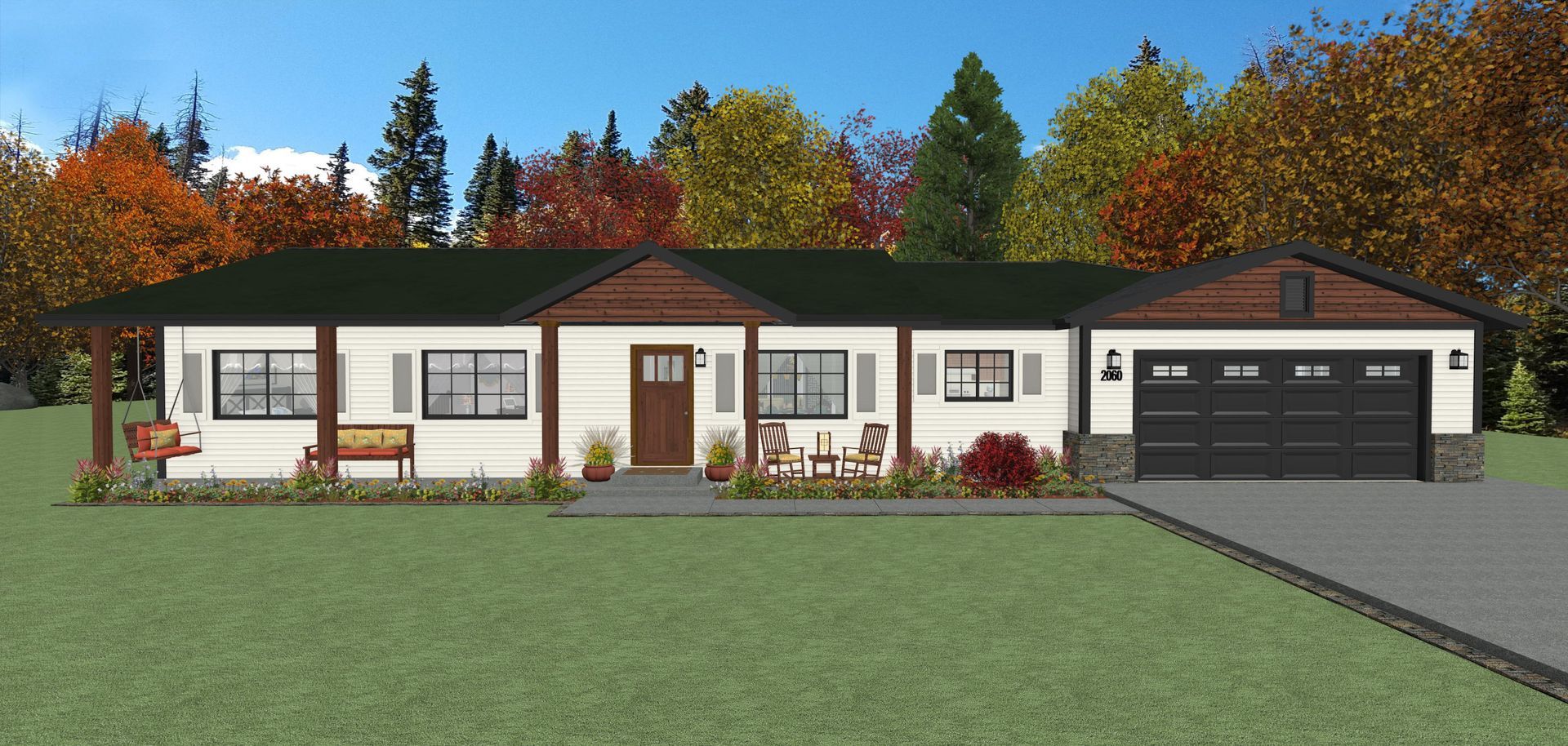 4 bedroom floor plan