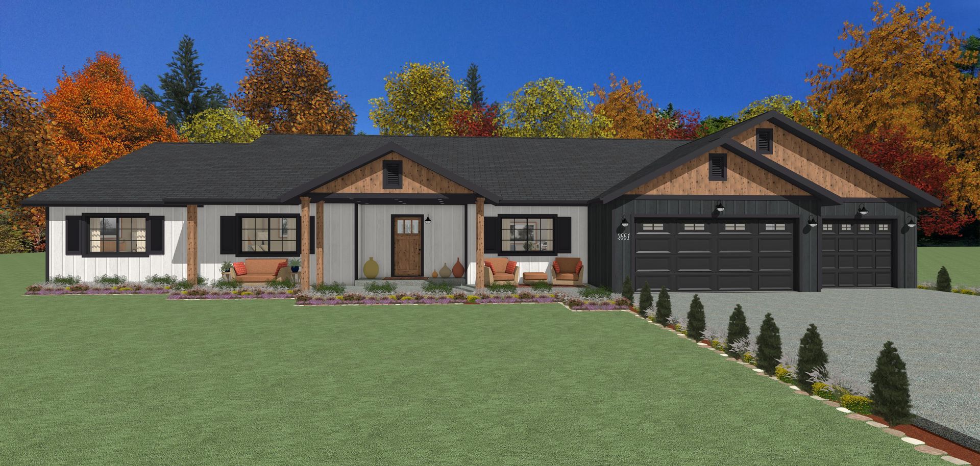 3 bedroom floor plan