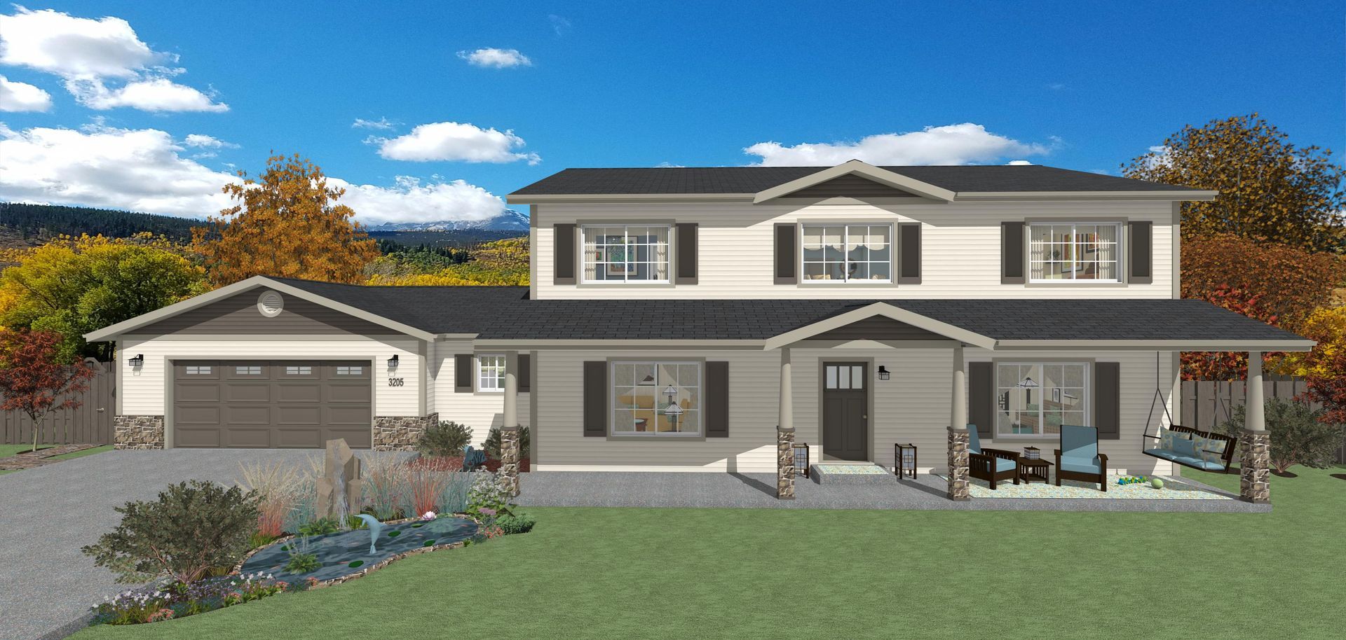 4 bedroom floor plan