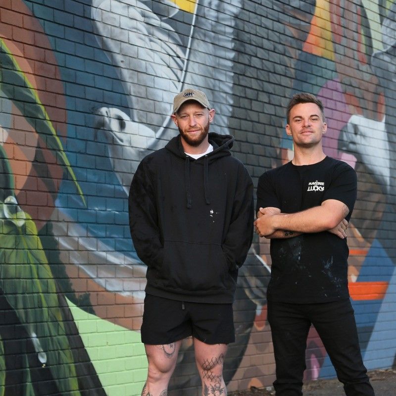 jordan and isaac leaders of creative services at playstate