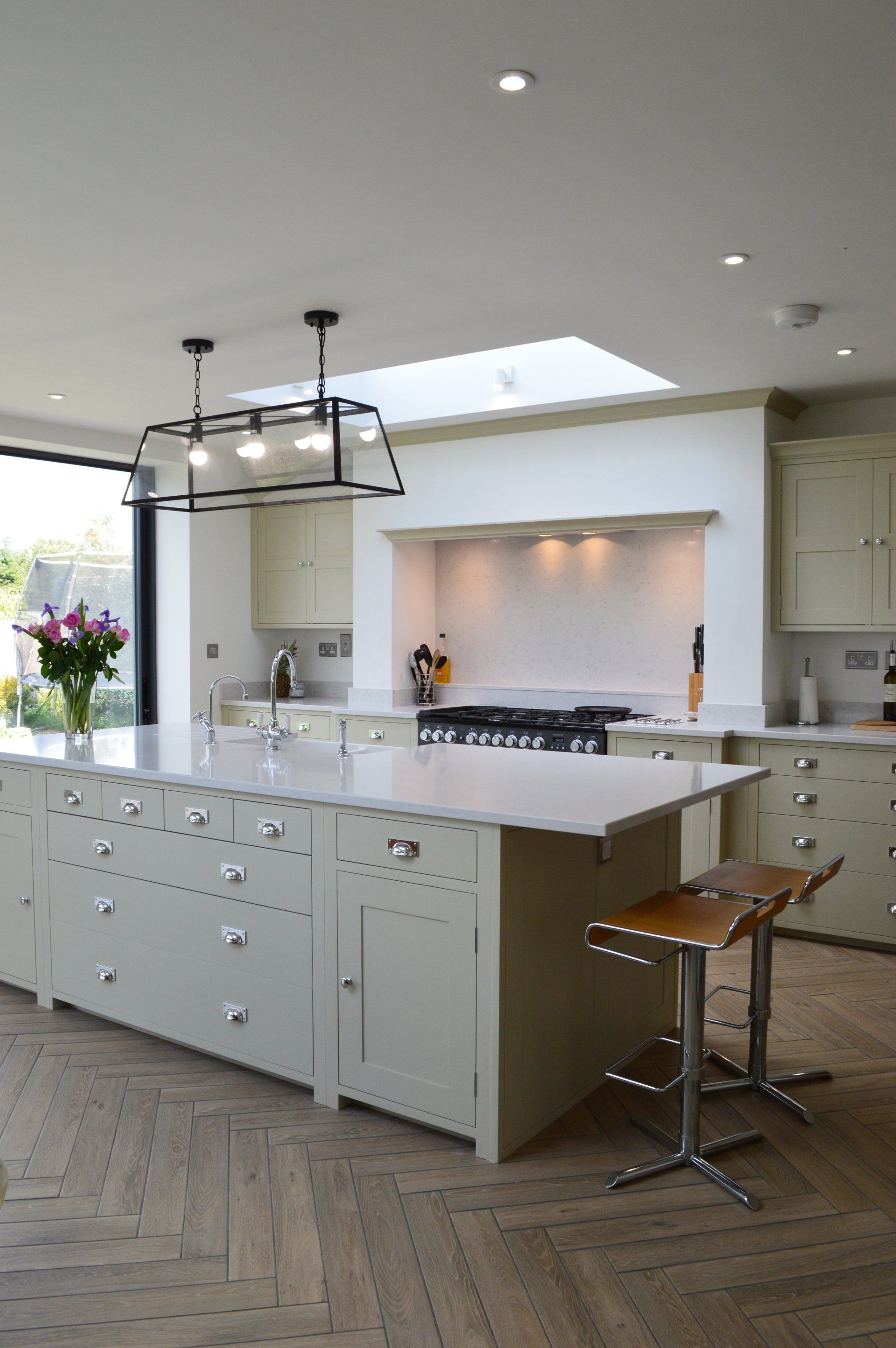 Timeless, contemporary shaker kitchen for Richard McLellan, Wash Common in 2018