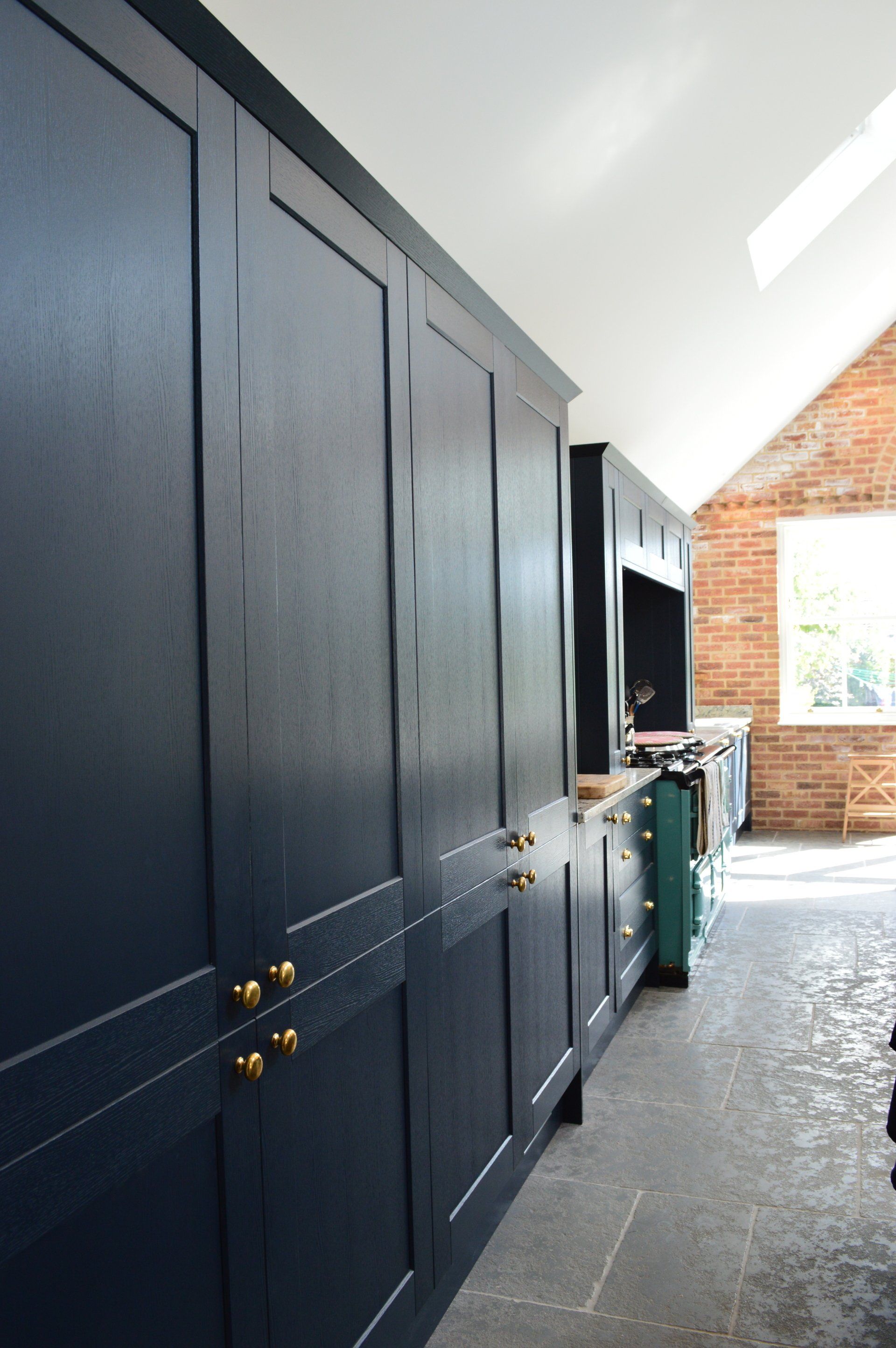 Timeless, Classic Navy family kitchen for the Shakespeare family, Newbury 2019