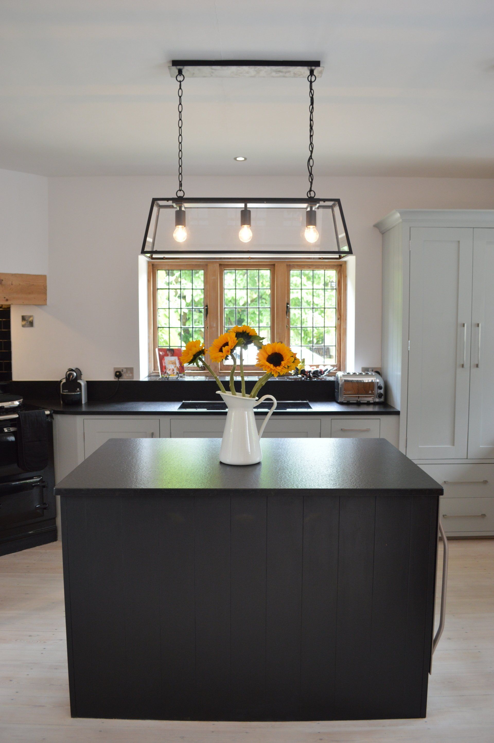Timeless, shaker country kitchen for Rosie Ginn, Burghclere in 2016