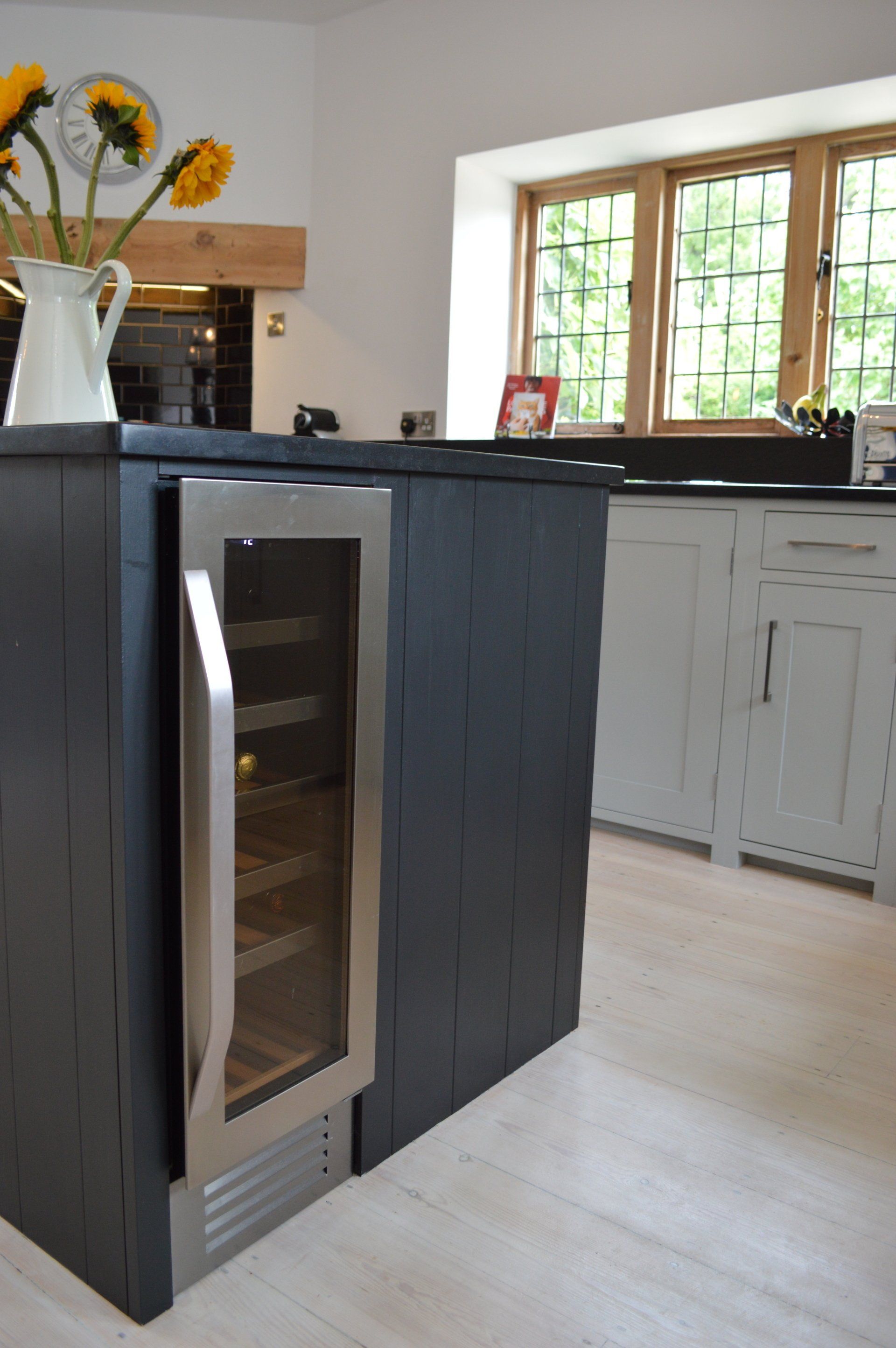 Timeless, shaker country kitchen for Rosie Ginn, Burghclere in 2016