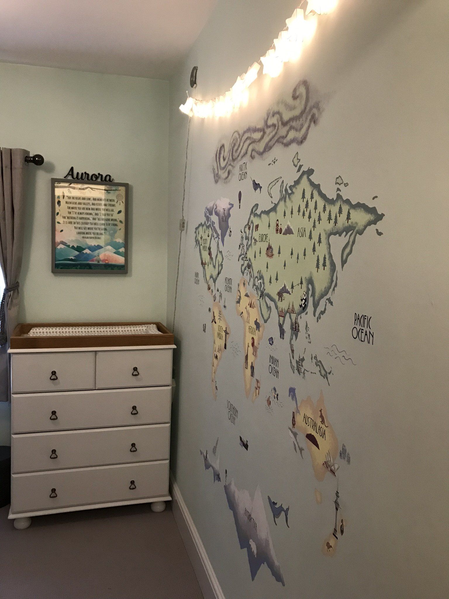 Nursery mural project