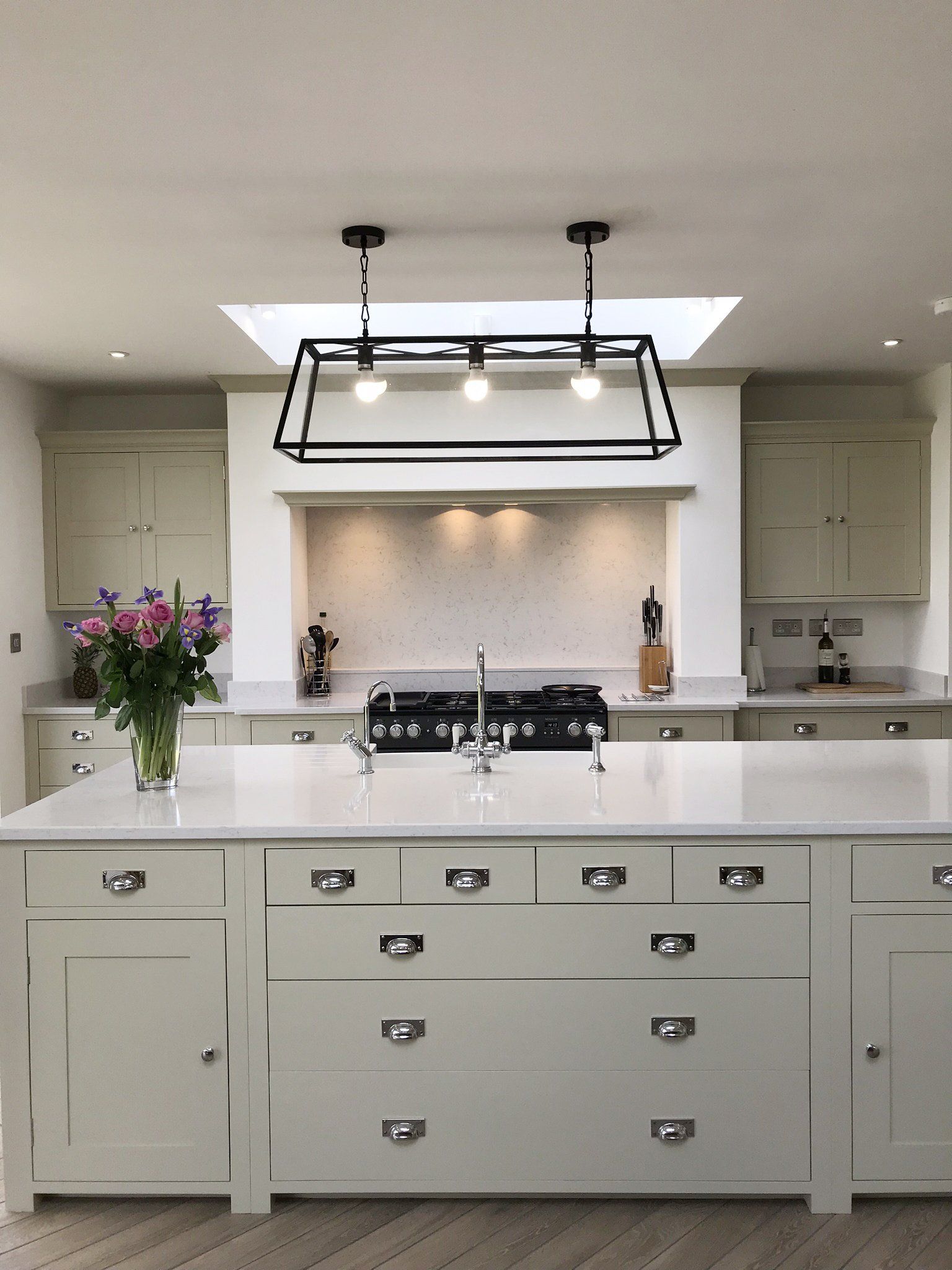 Timeless, contemporary shaker kitchen for Richard McLellan, Wash Common in 2018