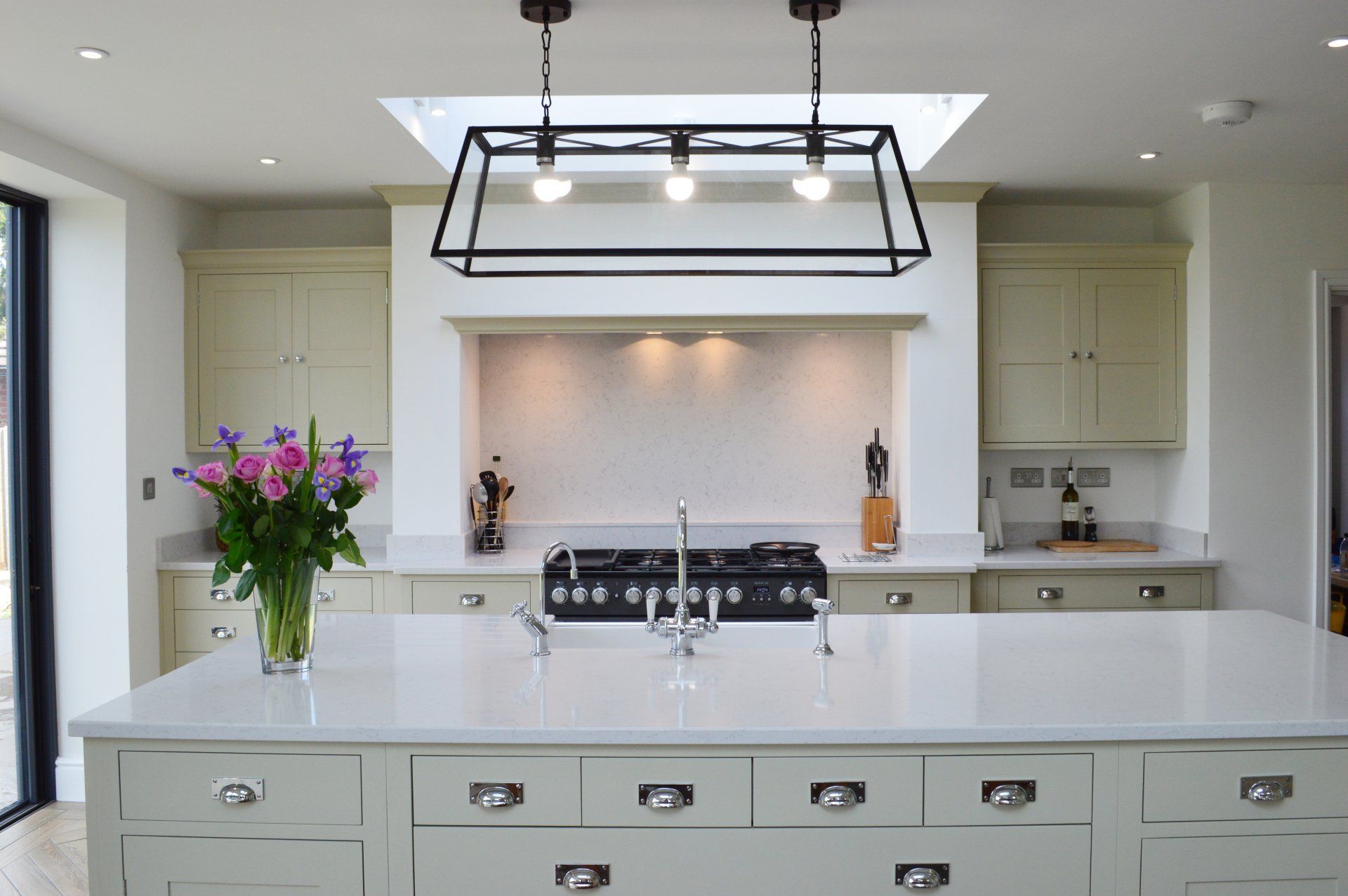 Timeless, contemporary shaker kitchen for Richard McLellan, Wash Common in 2018