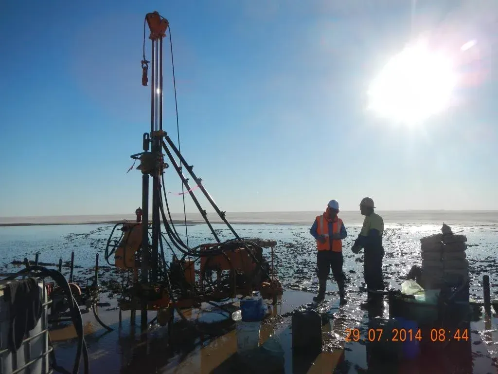 Excavating a Water Borehole in a Muddy Terrain — Grid Drilling in Agnes Water, QLD