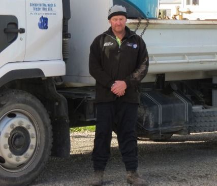 Murray a drainage specialist in Blenheim