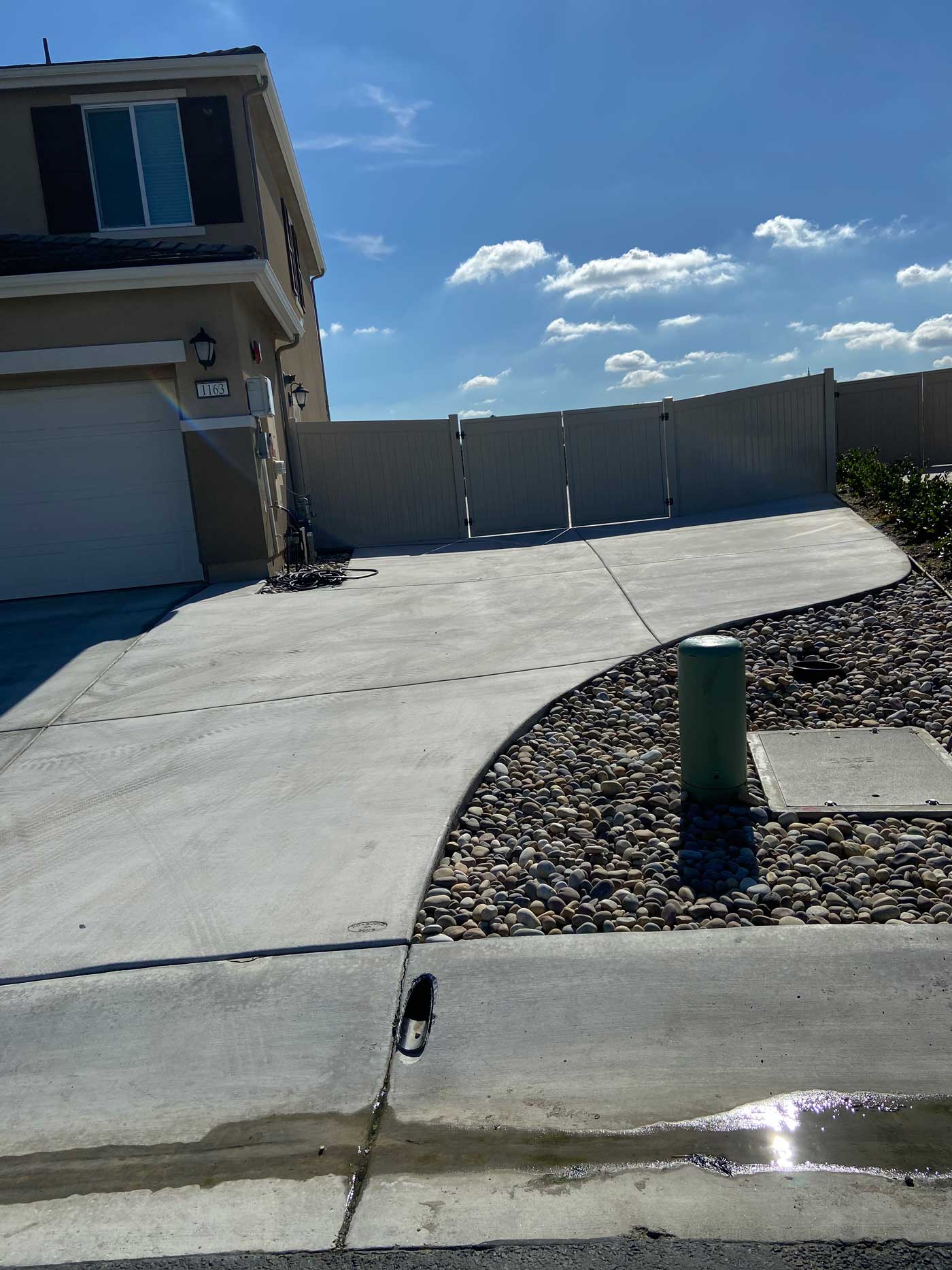 Finished Result of Landscaping — Vista, California — Hoaglund and Sons Concrete