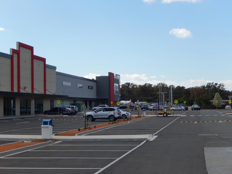 Riverside Plaza Parking Place — Mawson Constructions in Kialla, VIC